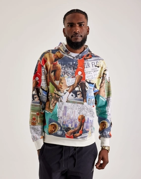 Jordan Brooklyn Fleece Printed Pullover Hoodie Fashion must - haves Sustainable fashion