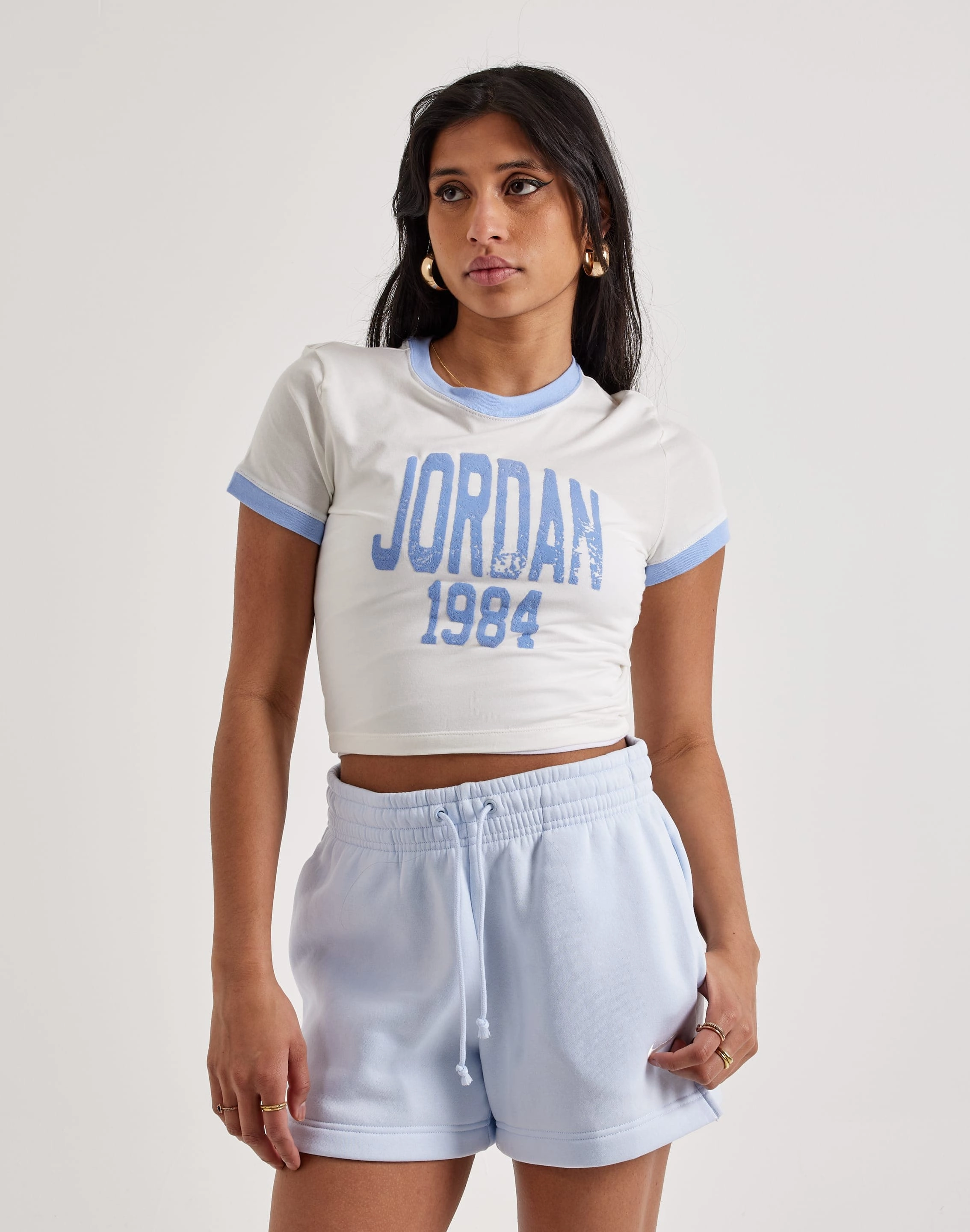 Jordan Cropped Graphic Tee Fashion essentials New fashion arrivals