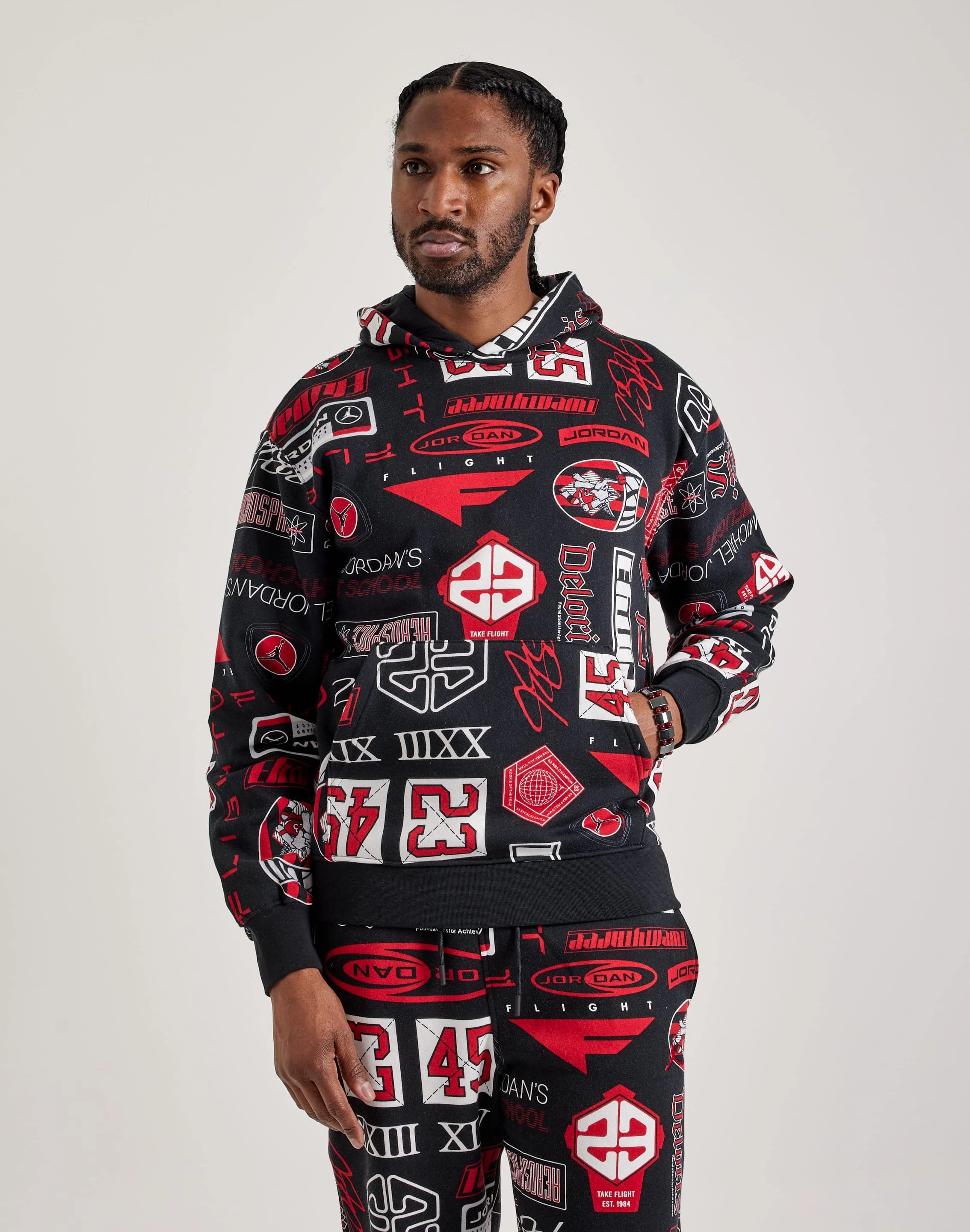 Jordan Essentials Fleece Pullover Hoodie Vintage - inspired fashion Fashion care (washing, ironing, etc.)