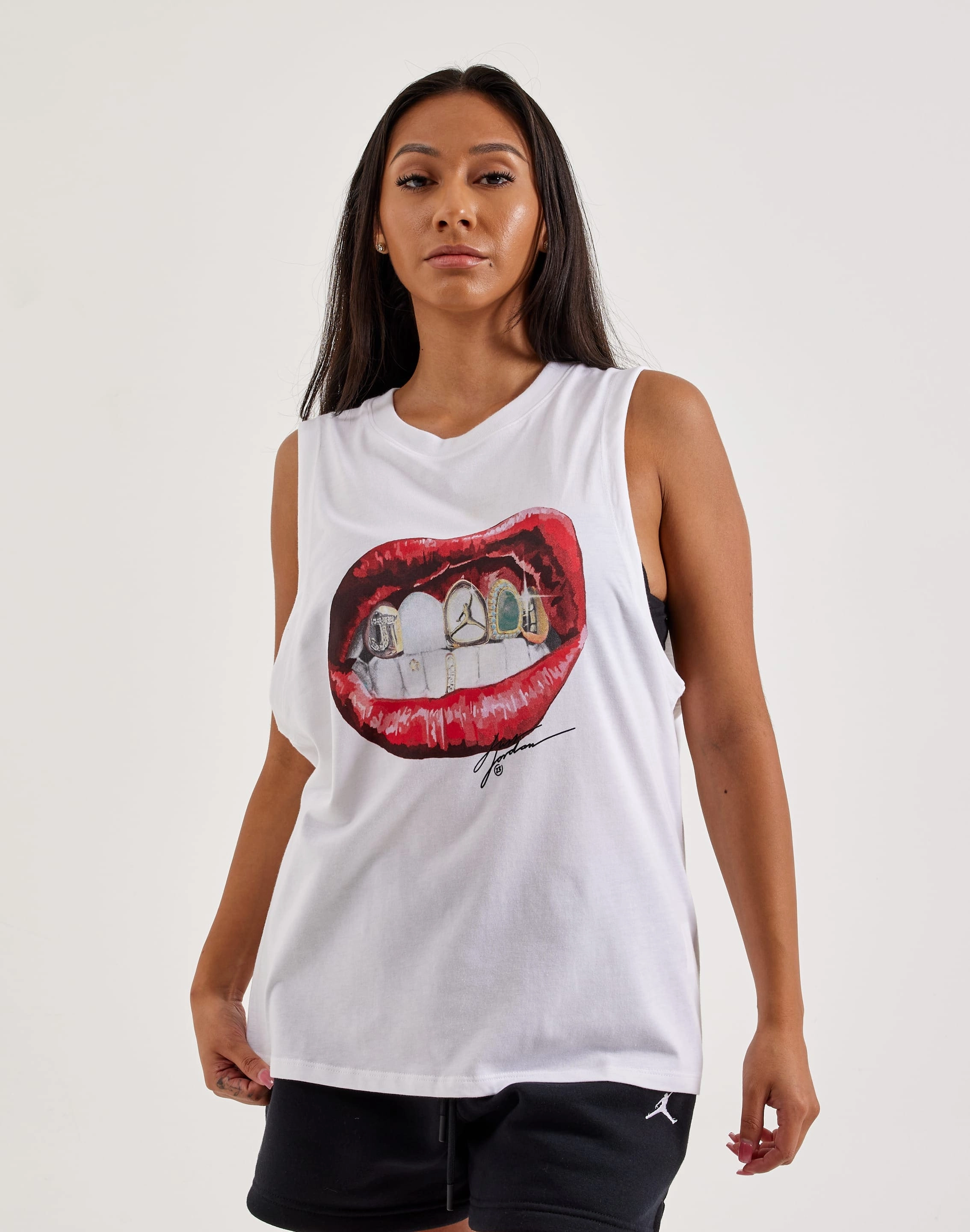 Jordan Flight Sleeveless Tee Fashion forecasting Lace - detailed fashion