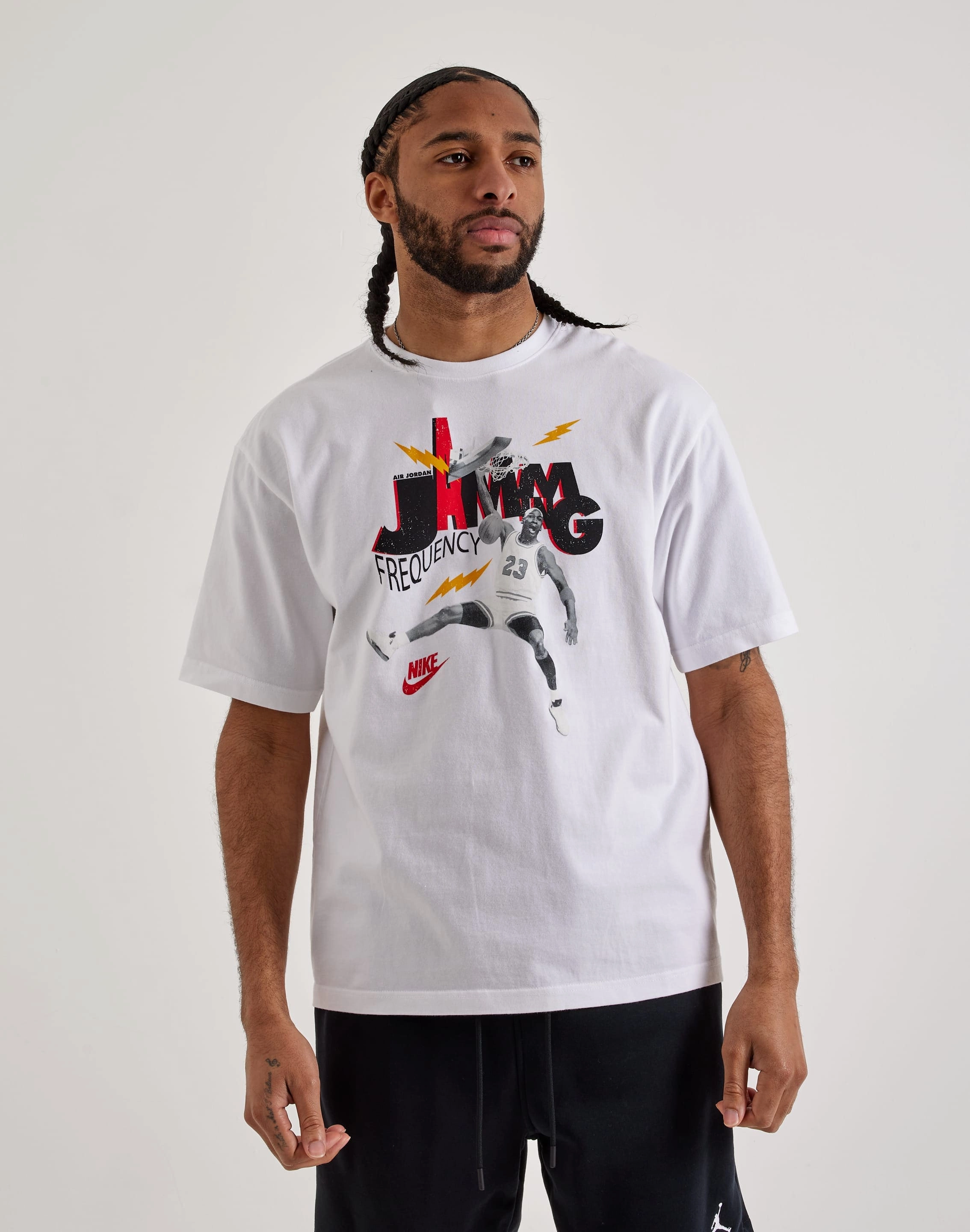 Jordan Jamming Tee Fashion for all body types Fashion for all ages