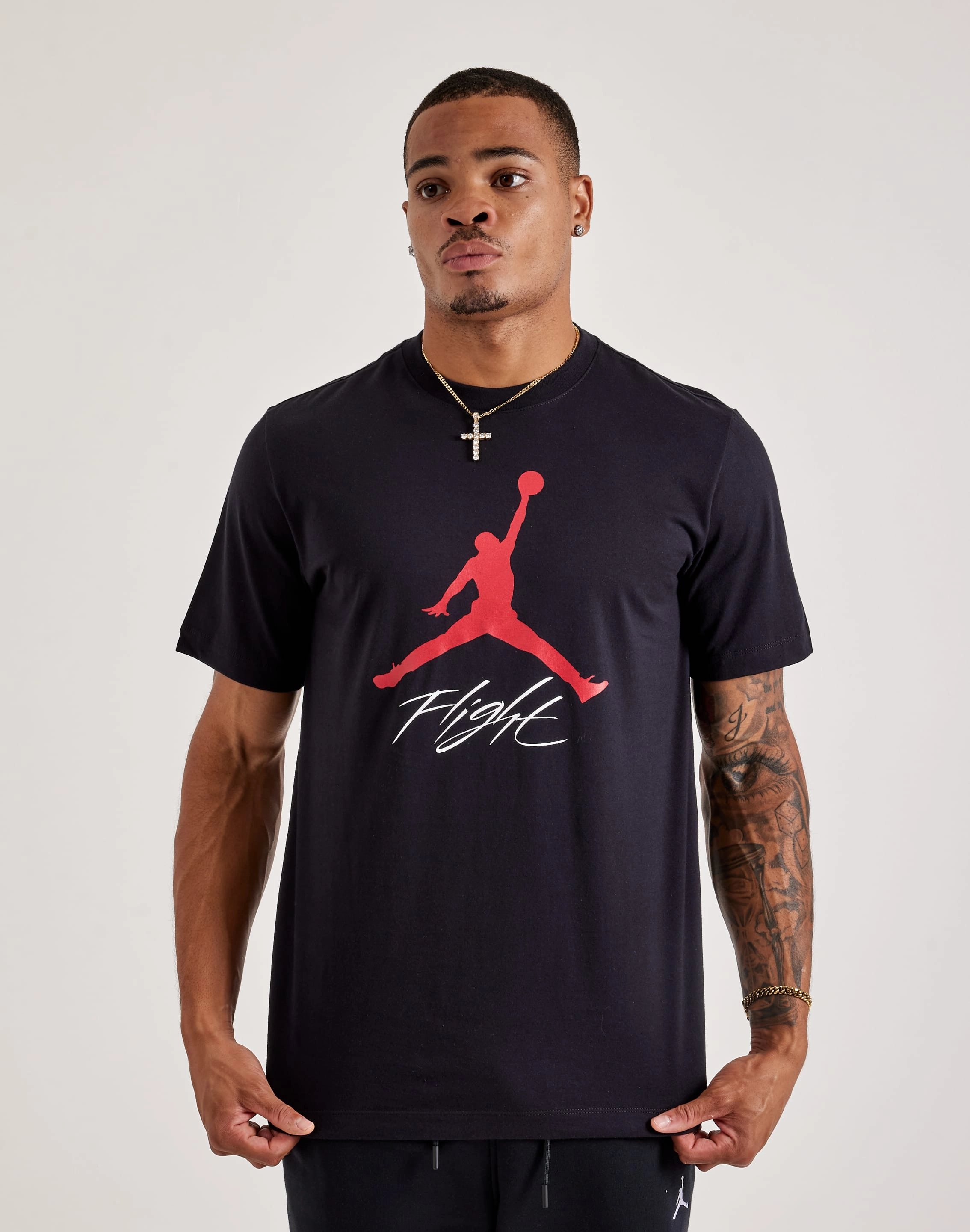 Jordan Jumpman Flight Tee Cotton - made fashion Fashion brands
