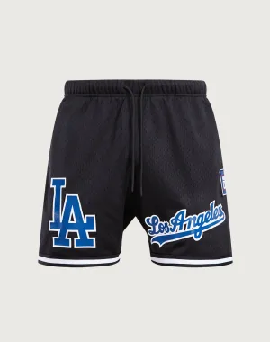 Lace - detailed fashion Pro Standard Los Angeles Dodgers Logo Mesh Shorts Business casual wear