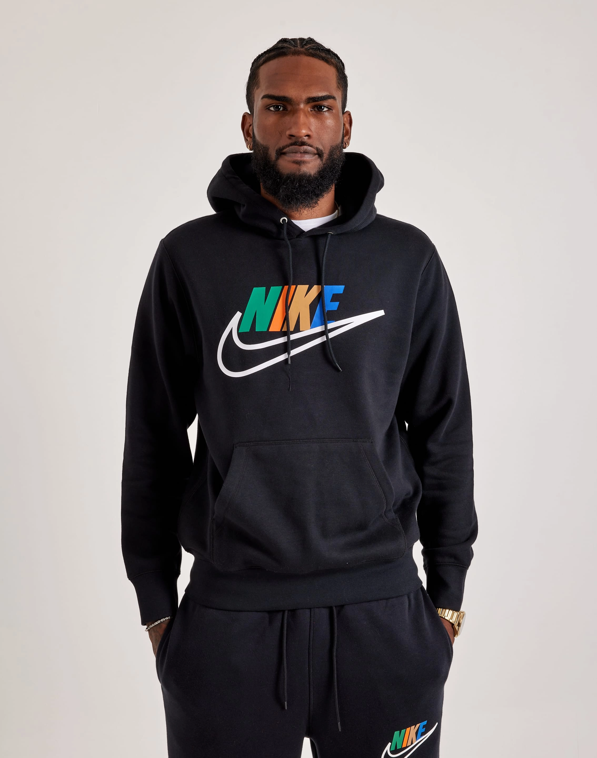 Lace - detailed fashion Nike Club Fleece Hoodie Fashion culture