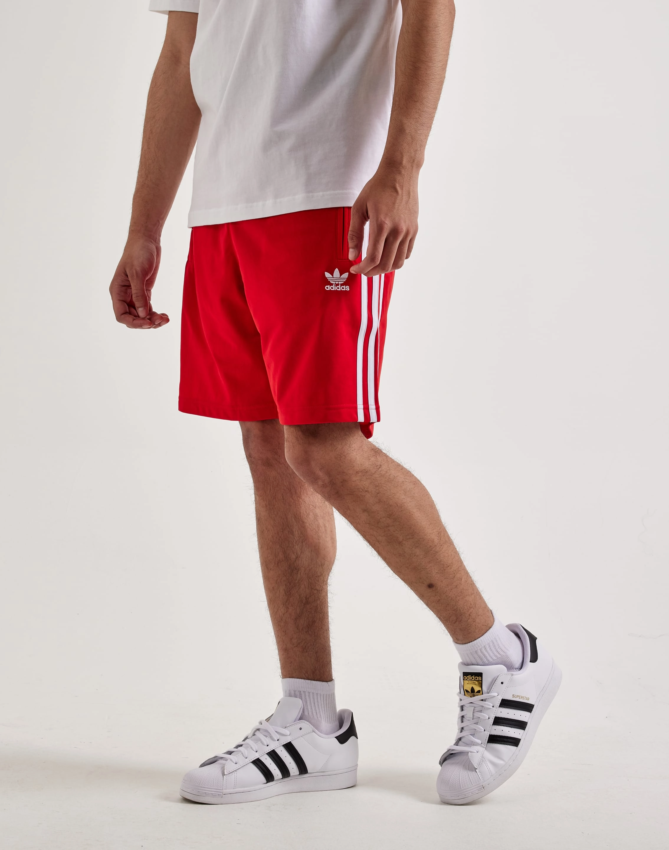 Linen - crafted fashion Adidas Adicolor Firebird Shorts Suede - finished fashion