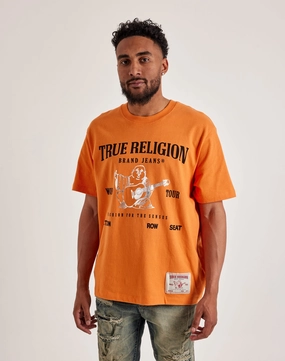 Linen - crafted fashion True Religion Buddha Tee Party wear
