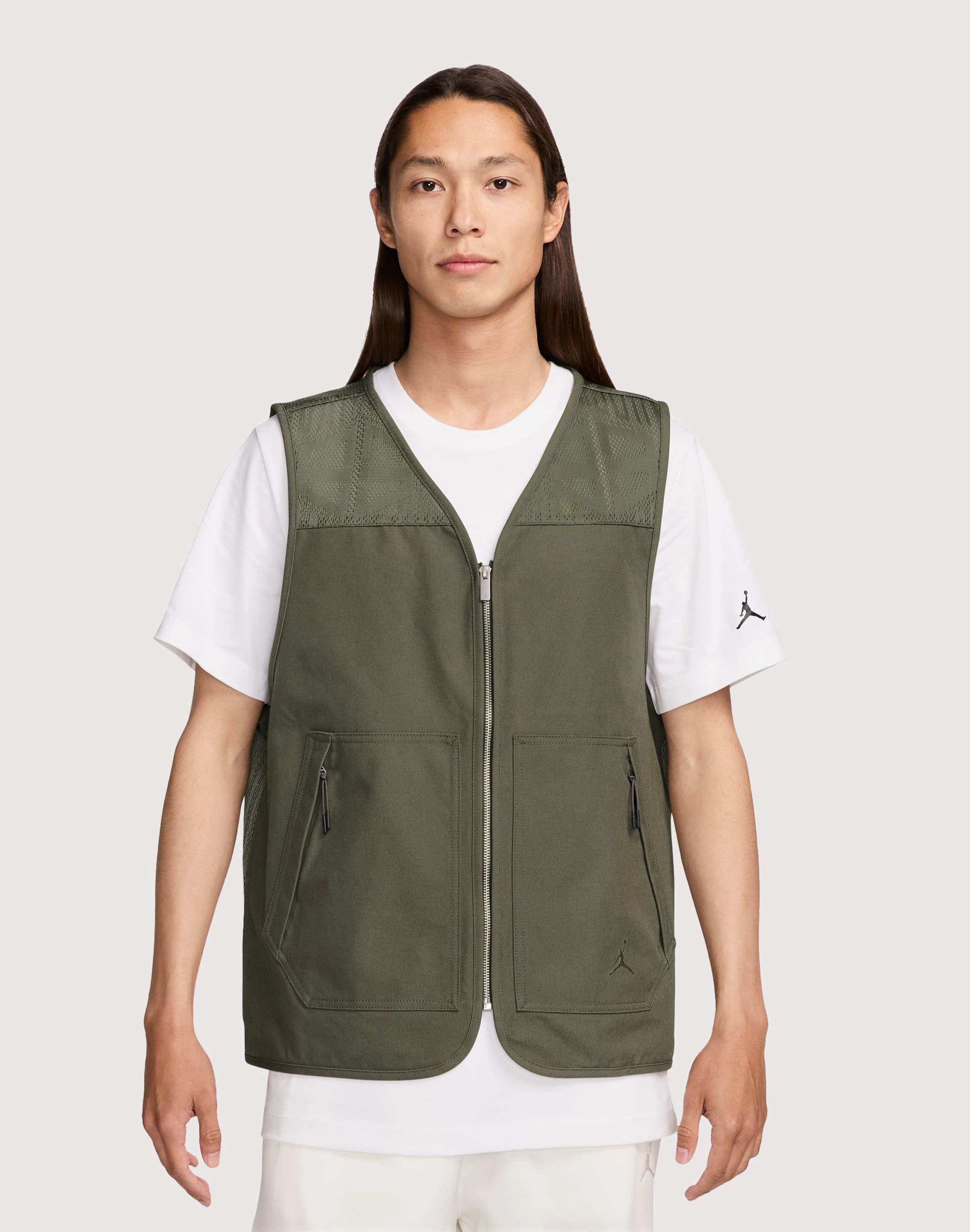 Luxury fashion items Jordan Essentials Olive Vest Fashion storage (wardrobes, hangers, etc.)