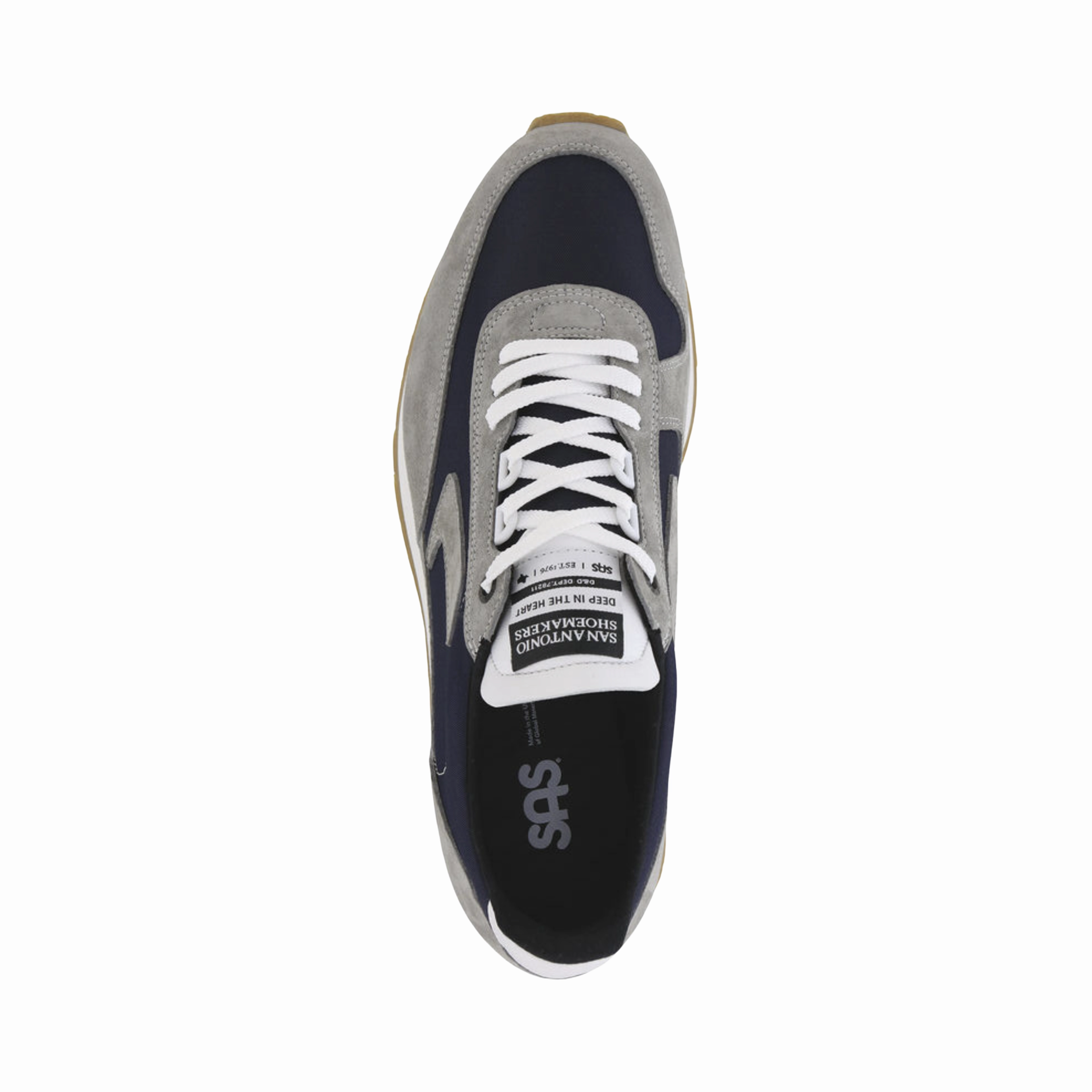 Men's 7 Eventy6IX-Y Sneaker - Stone Blue (Wide Width)