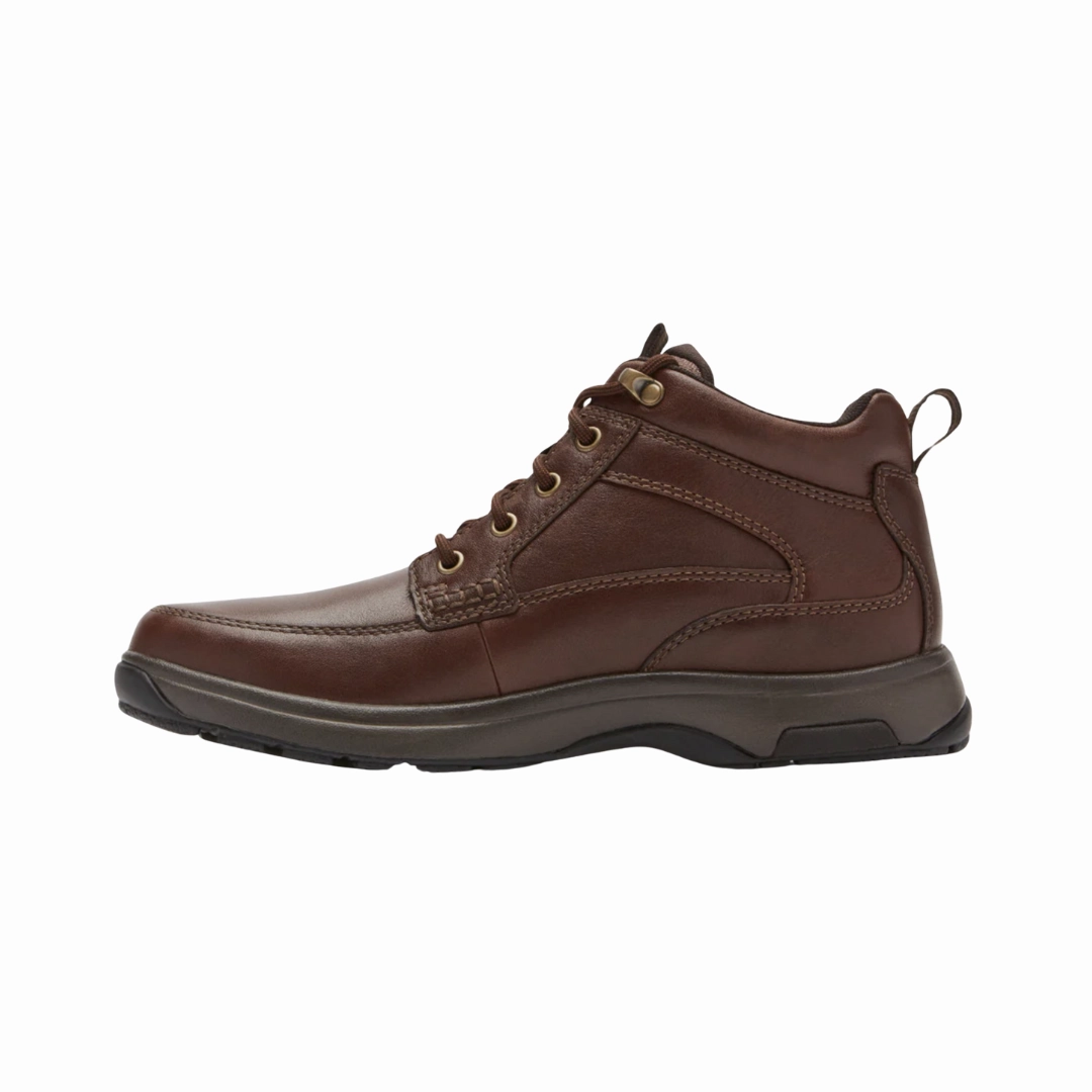 Men's 8000 Waterproof Mid Boot - Dark Brown Leather (D Width)