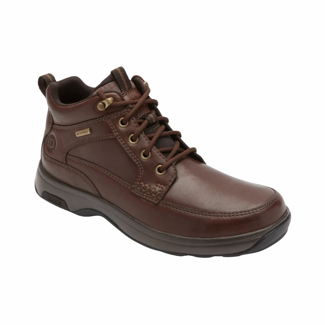 Men's 8000 Waterproof Mid Boot - Dark Brown Leather (D Width)