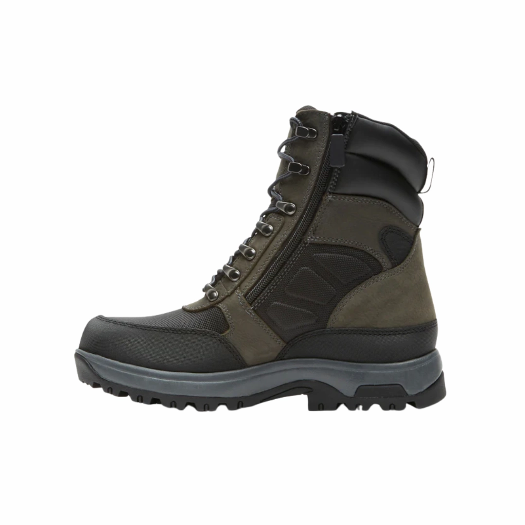 Men's 8000 Works Waterproof 8" Ubal - Black/Castlerock (D Width)