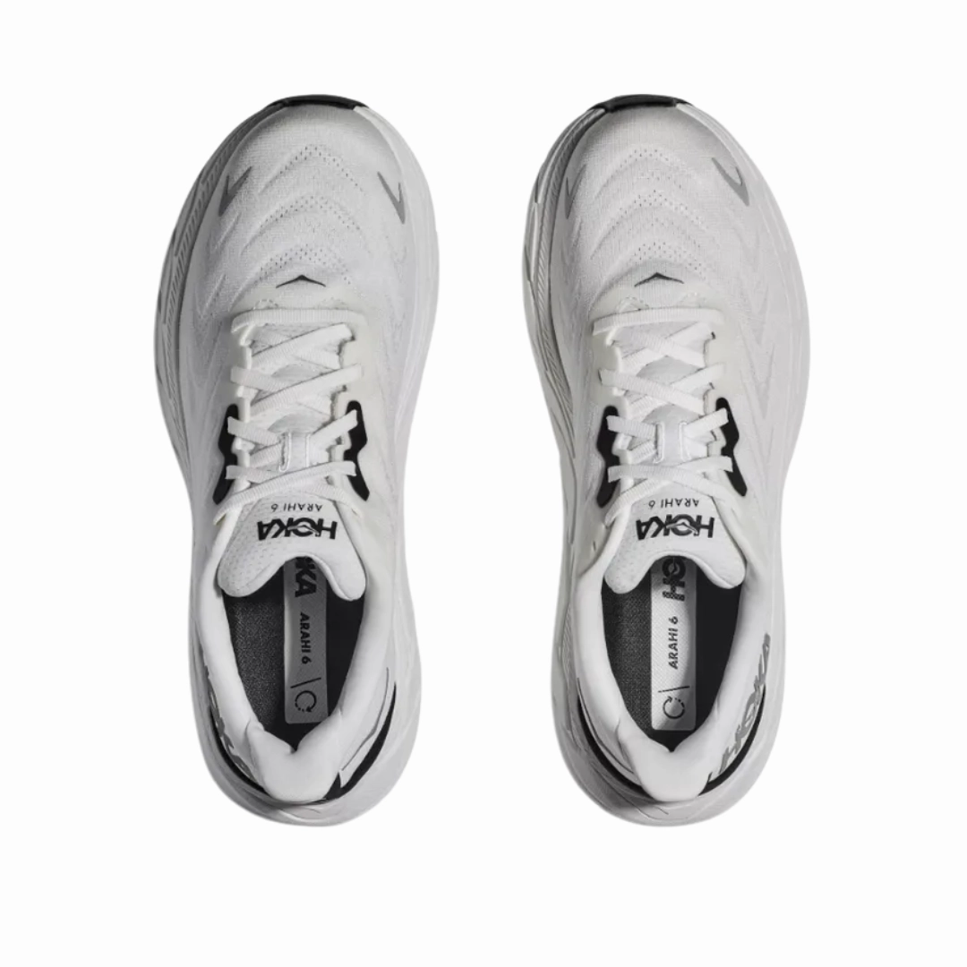 Men's Arahi 6 - Blanc De Blanc/Steel Wool (2E Width)