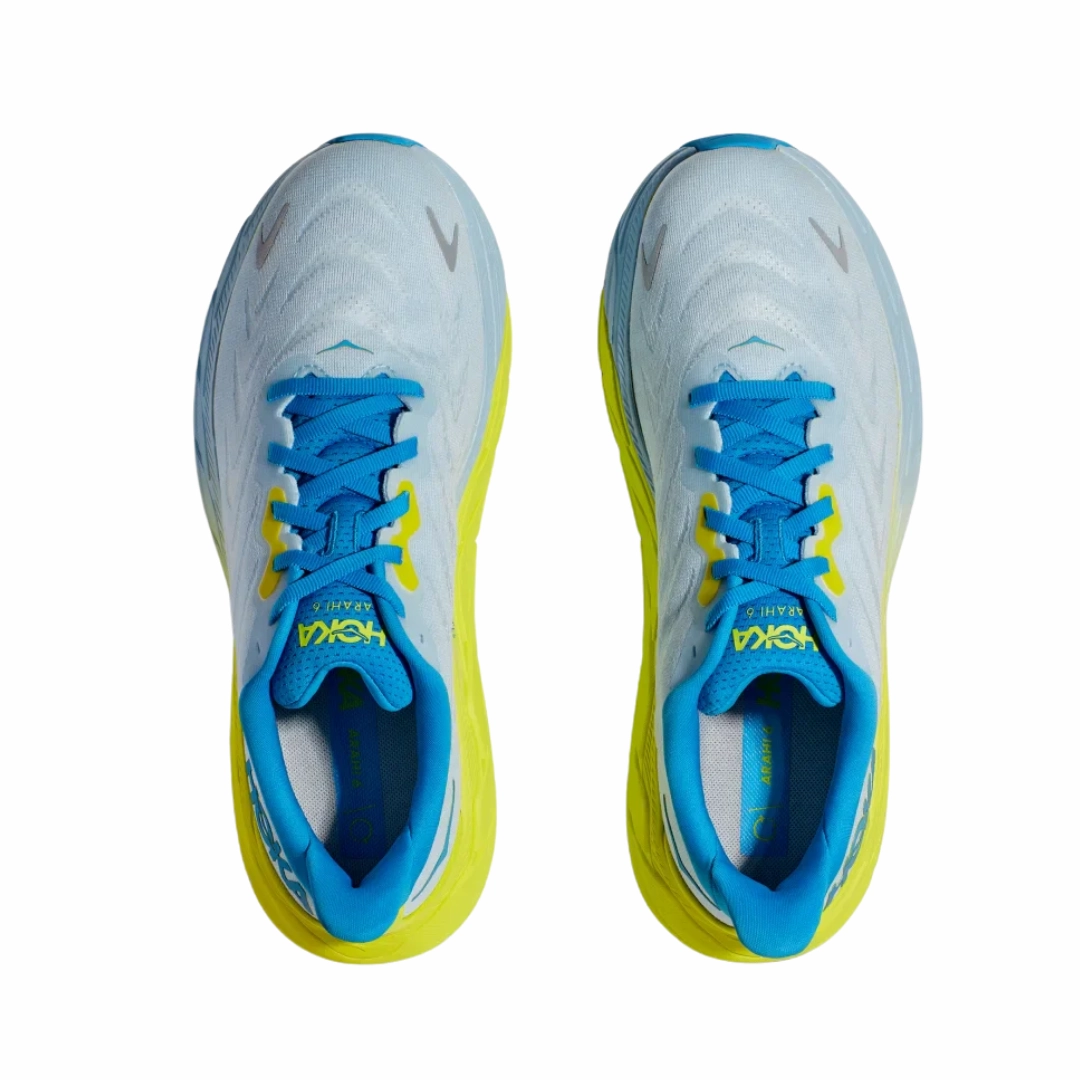 Men's Arahi 6 - Ice Water/Primrose (D Width)