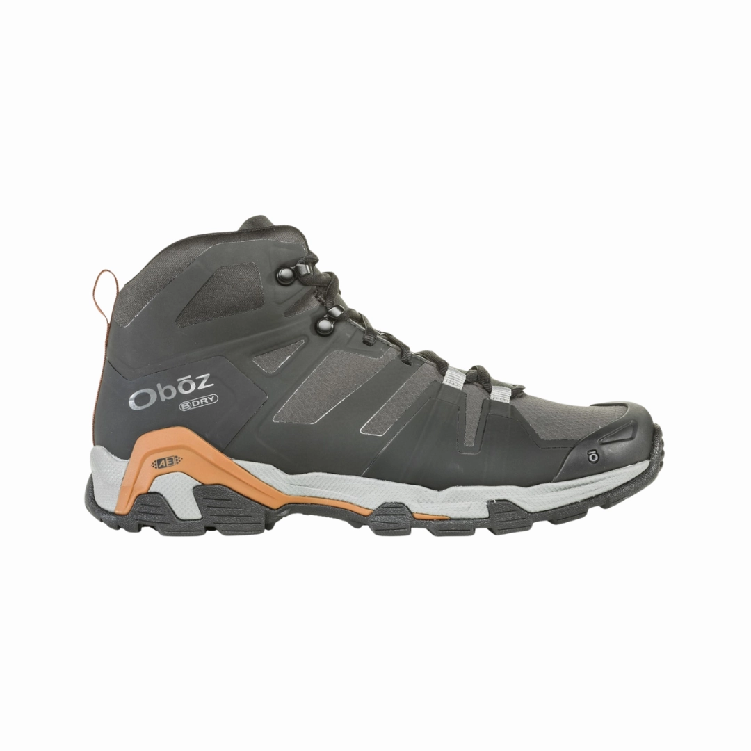 Men's Arete Mid B-Dry Boot - Black/Copper (Regular Width)