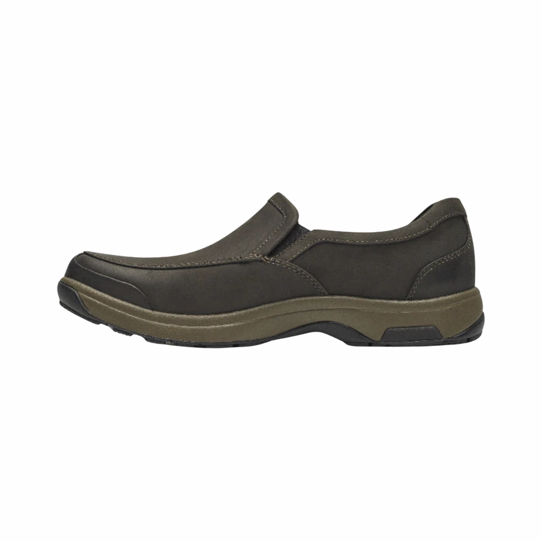 Men's Battery Park Slip-On - Brown Nubuck (D Width)