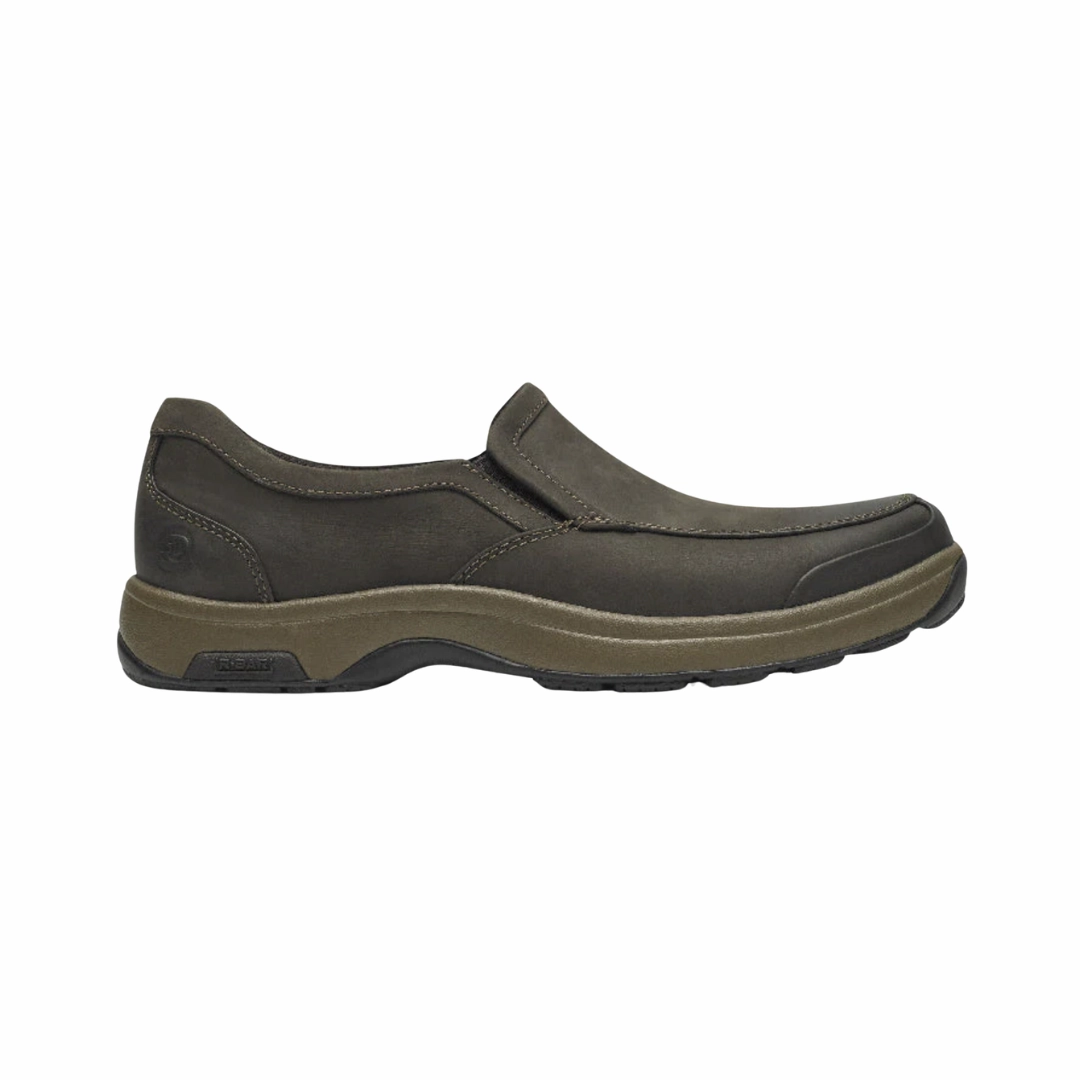 Men's Battery Park Slip-On - Brown Nubuck (D Width)