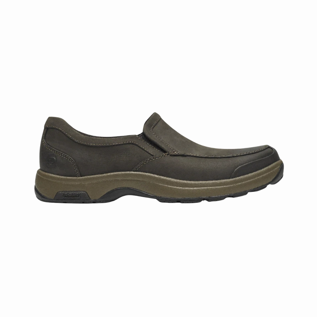 Men's Battery Park Slip-On - Brown Nubuck (D Width)
