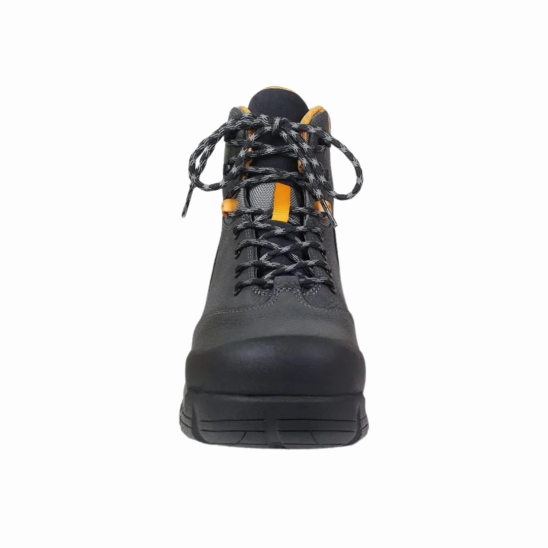 Men's Bedrock 6-inch Composite Toe Boot - Black (Regular Width)