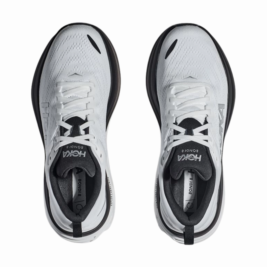Men's Bondi 8 - White/Black (D Width)