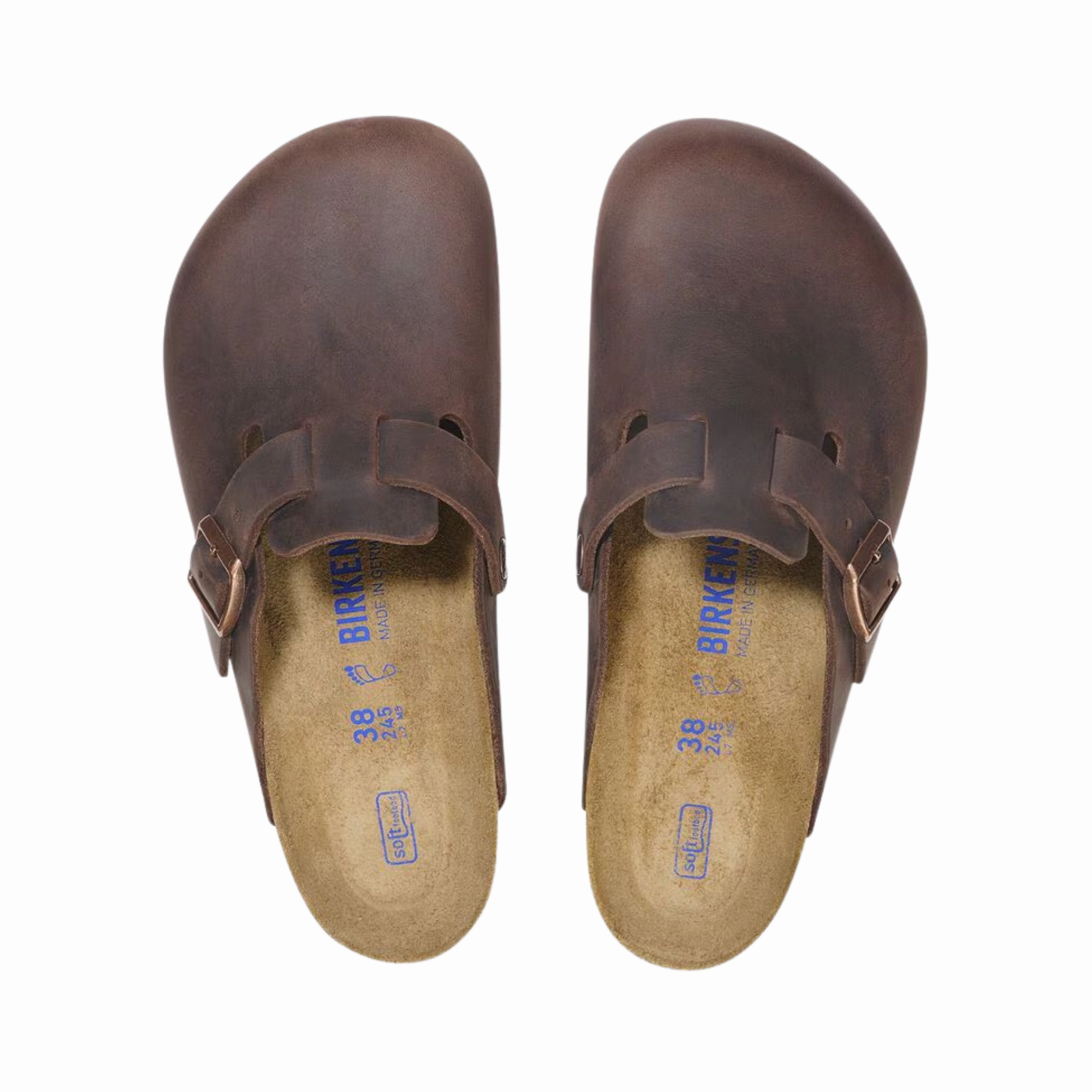 Men's Boston Soft Footbed (Oiled Leather) - Habana