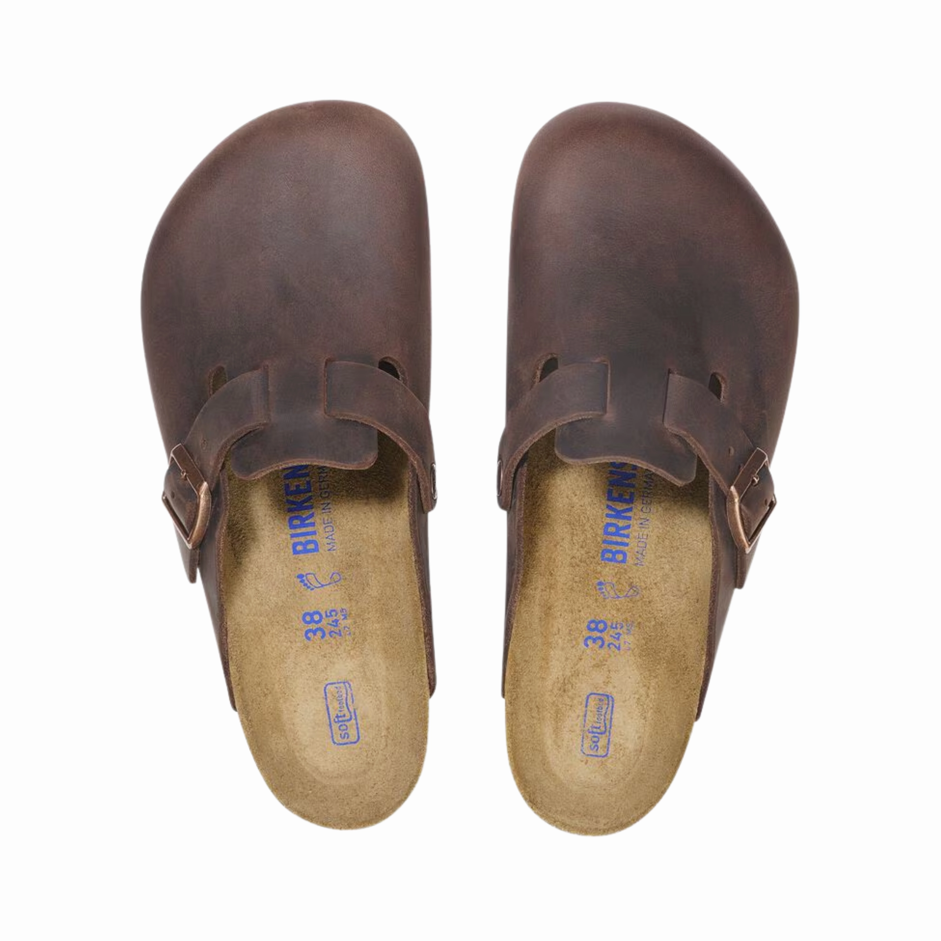 Men's Boston Soft Footbed (Oiled Leather) - Habana