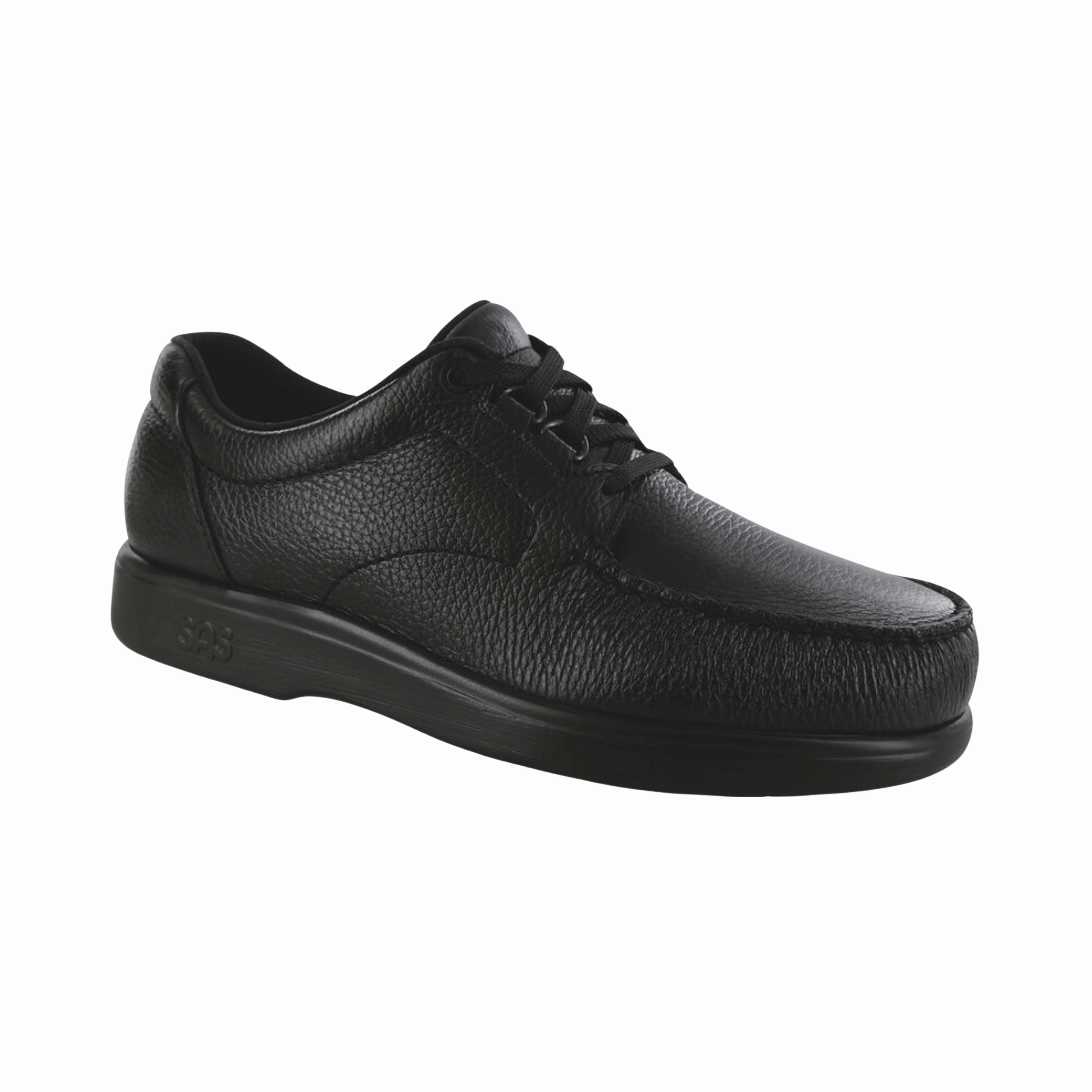 Men's Bout Time Lace Up Loafer - Black (Extra Wide Width)