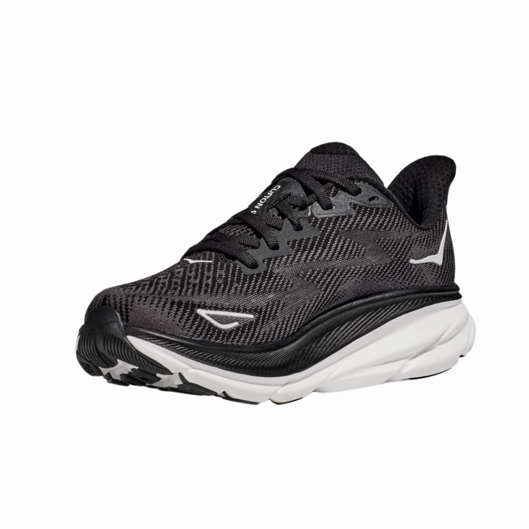 Men's Clifton 9 - Black/White (D Width)