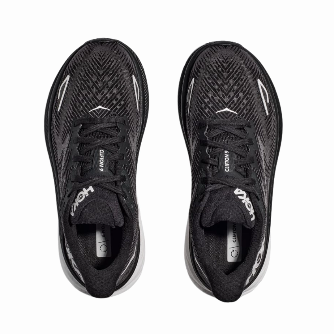 Men's Clifton 9 - Black/White (D Width)