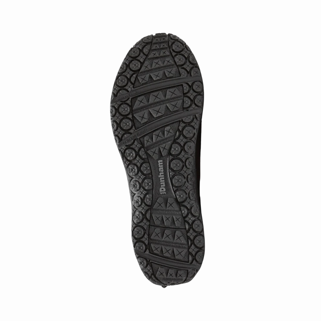 Men's Cloud Plus Waterproof Slip-On - Black Leather (D Width)