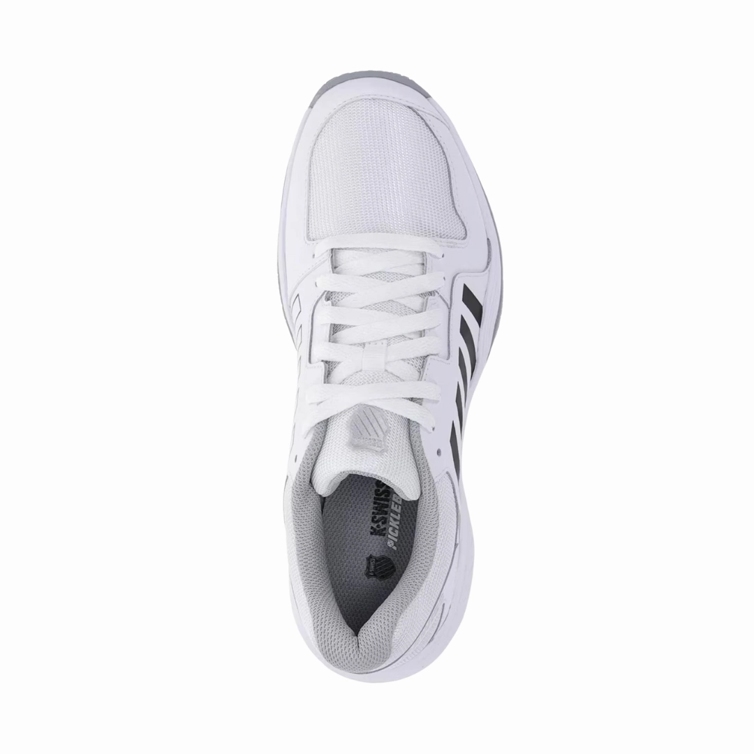 Men's Court Express Pickleball - White/Highrise (Regular Width)