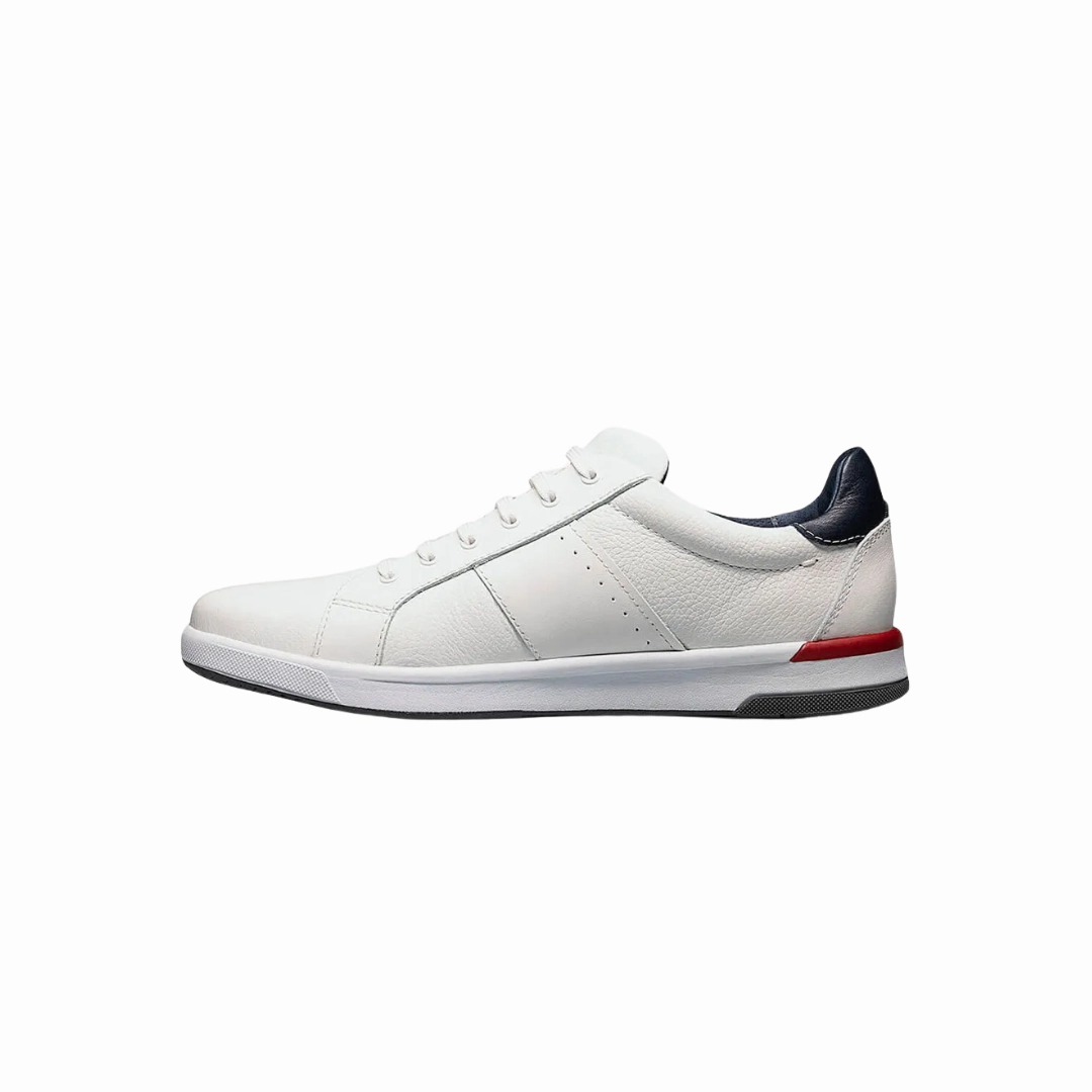 Men's Crossover Lace to Toe - White (Regular Width)