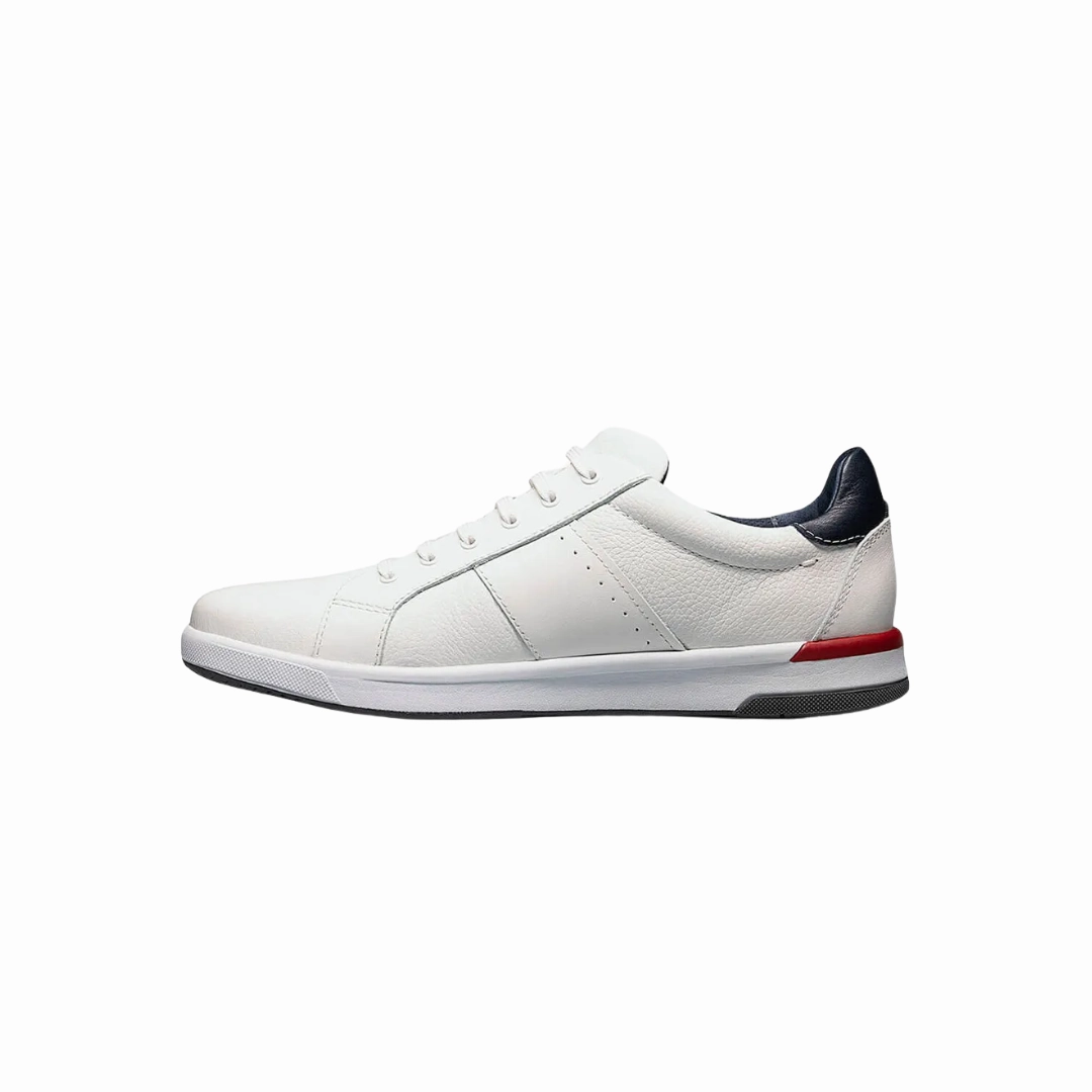 Men's Crossover Lace to Toe - White (Regular Width)