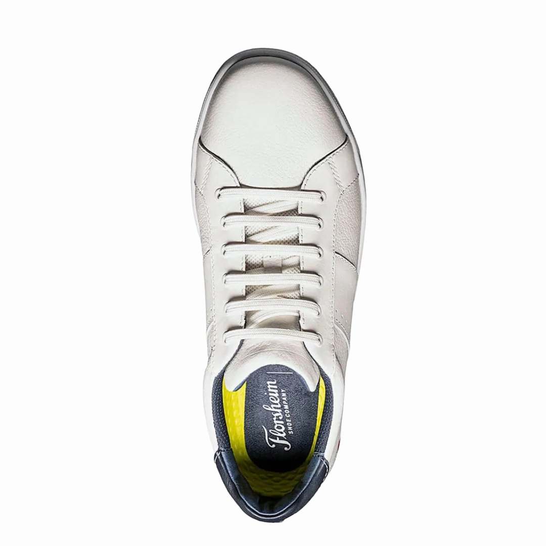 Men's Crossover Lace to Toe - White (Regular Width)