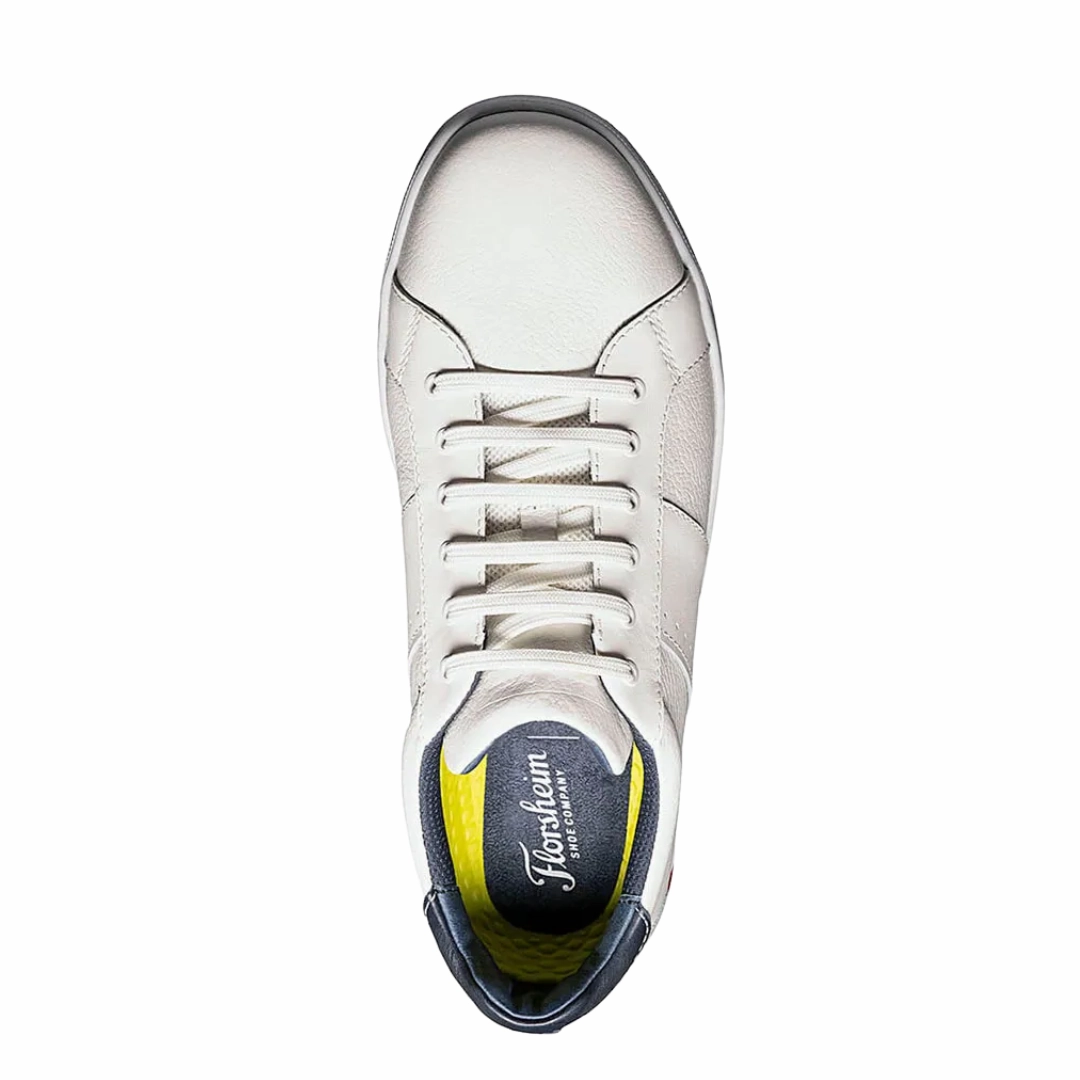 Men's Crossover Lace to Toe - White (Regular Width)