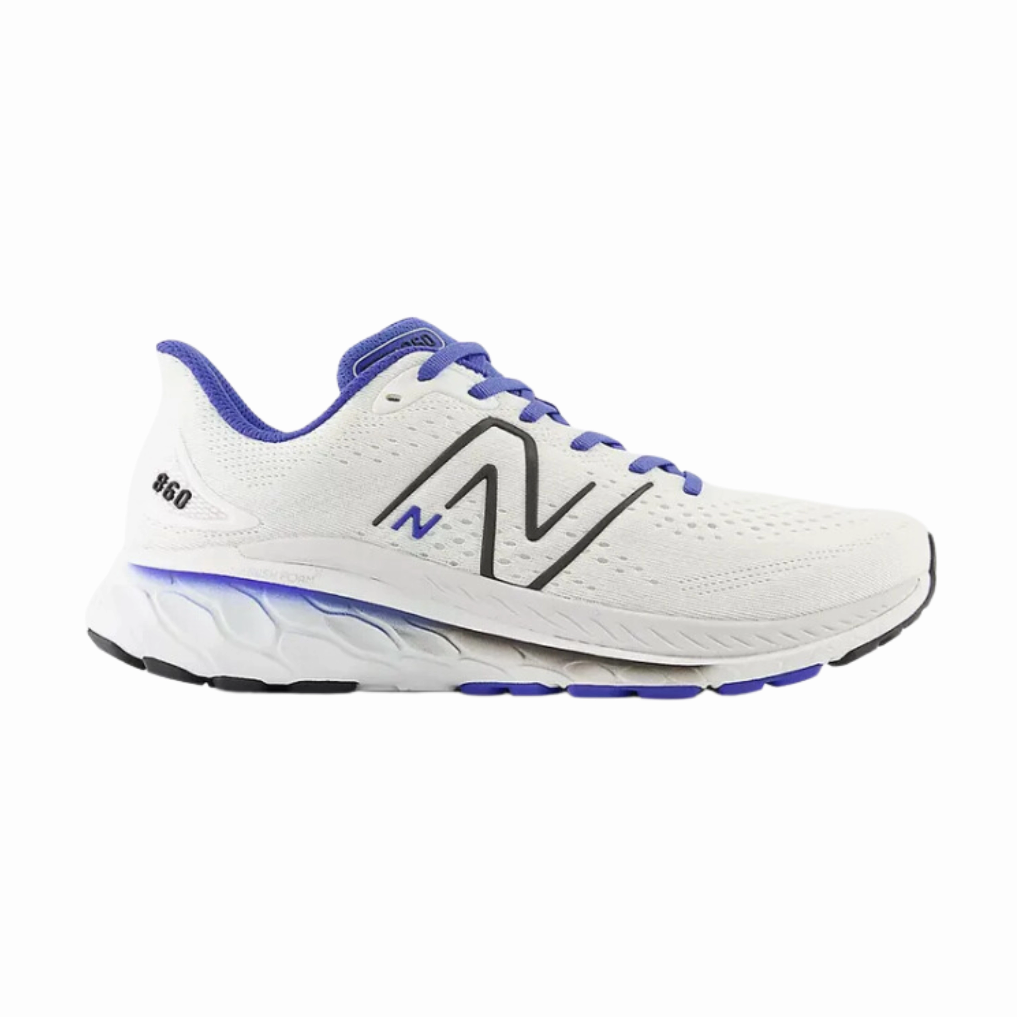 Men's Fresh Foam x 860v13 - White with Marine Blue (D Width)