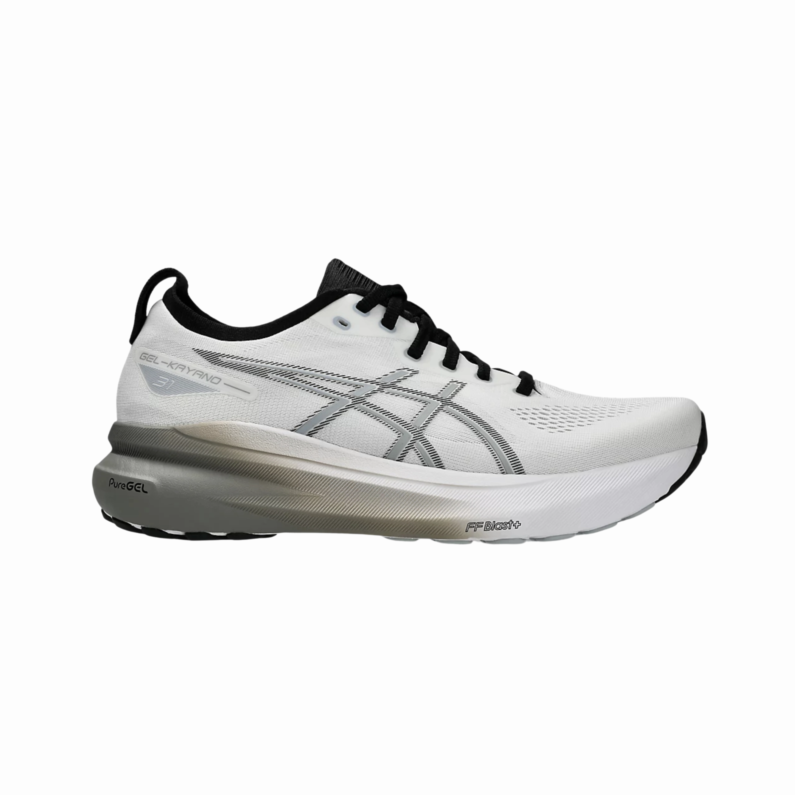 Men's Gel-Kayano 31 - White/Piedmont Grey (D Width)