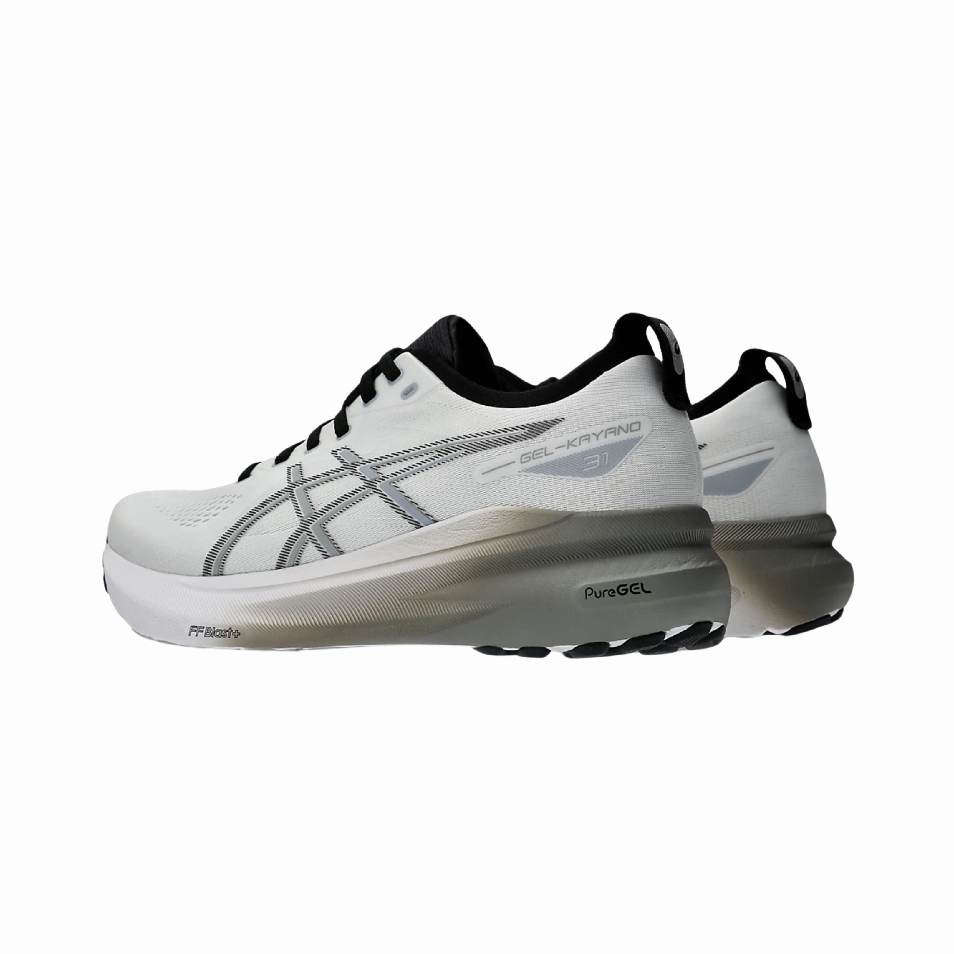 Men's Gel-Kayano 31 - White/Piedmont Grey (D Width)
