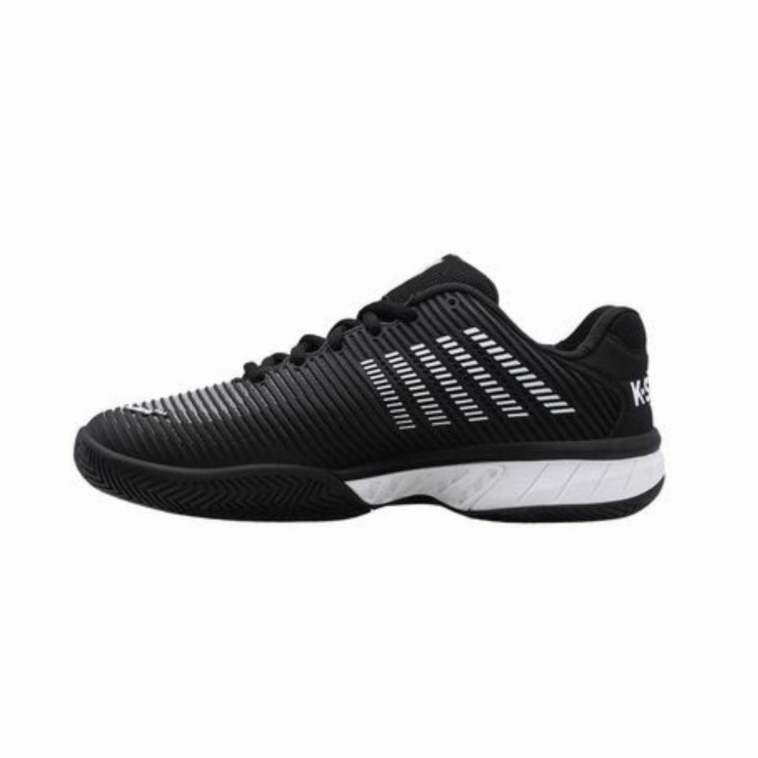 Men's Hypercourt Express 2 - Black/White/Highrise (Regular Width)