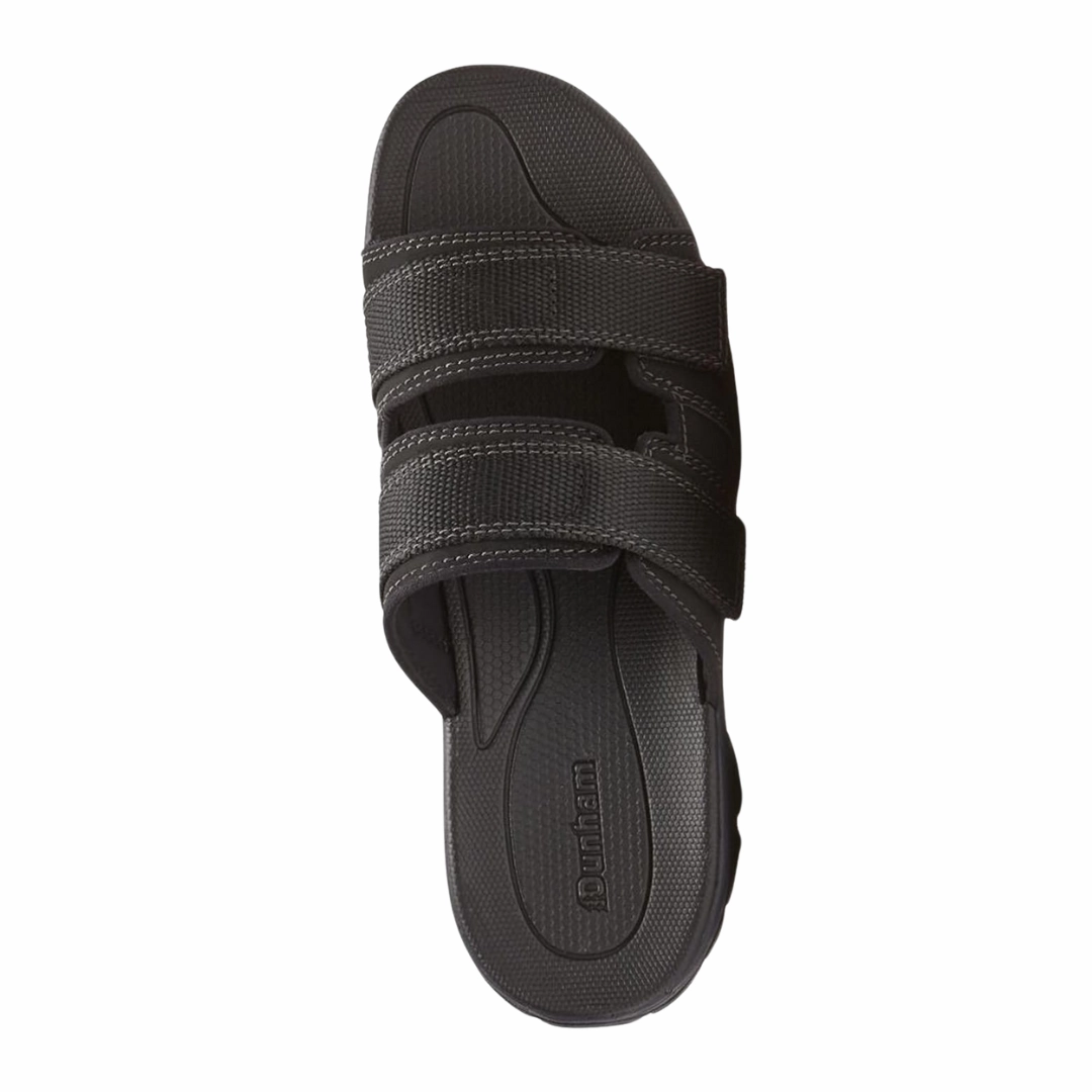 Men's Newport Waterproof Slide - Black (4E Width)