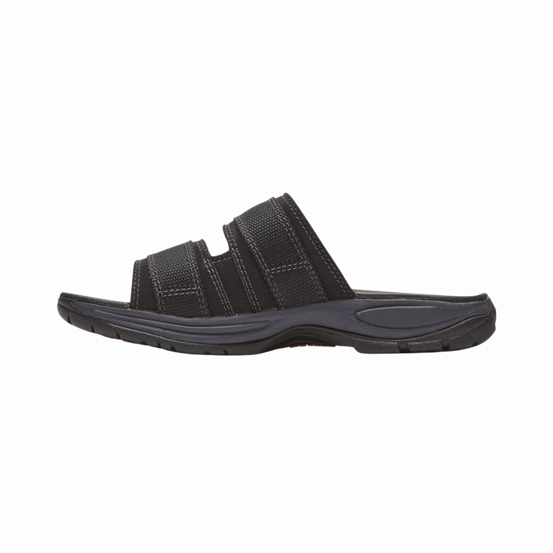 Men's Newport Waterproof Slide - Black (4E Width)