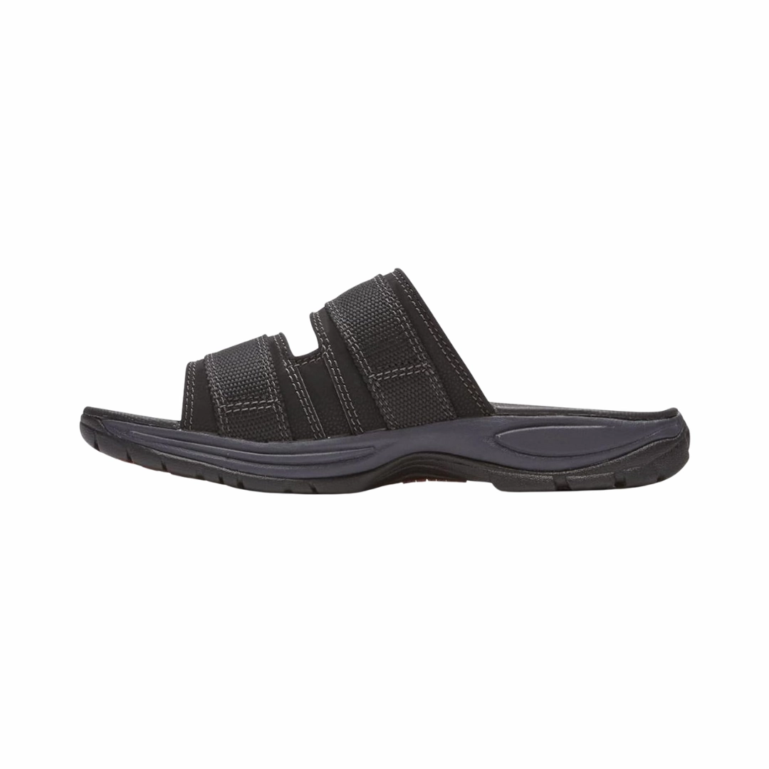 Men's Newport Waterproof Slide - Black (4E Width)