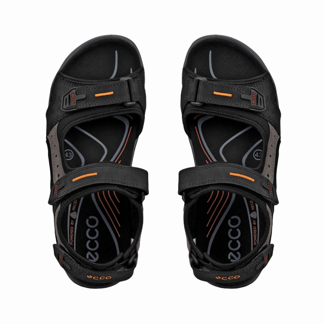 Men's Offroad Yucatan Hiking Sandal - Black/Mole/Black
