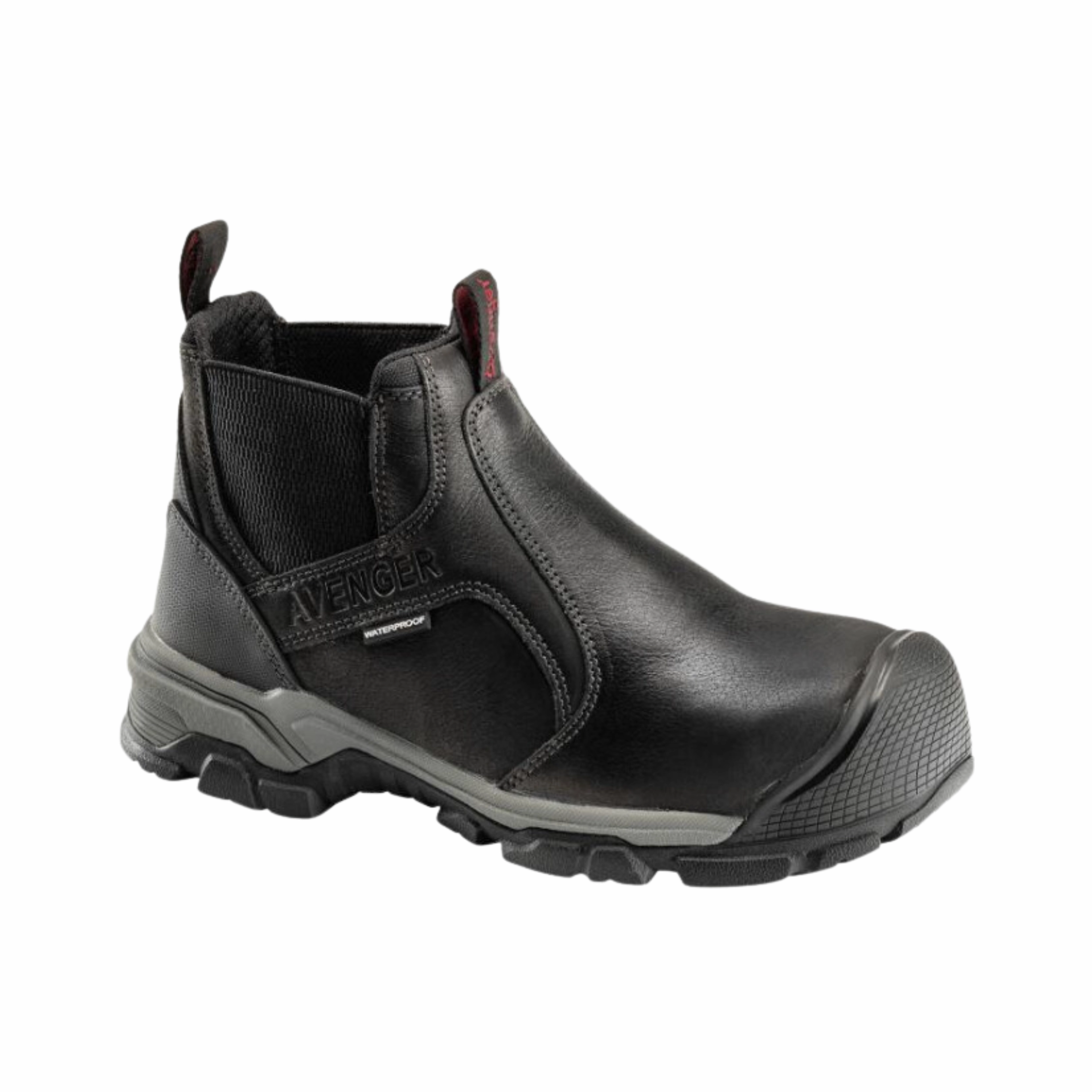 Men's Ripsaw Slip On (Alloy Toe) - Black (D Width)