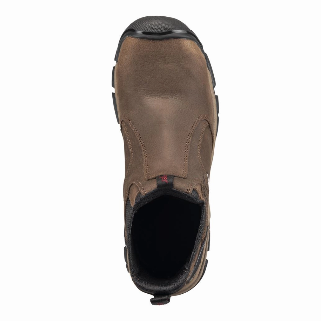 Men's Romeo (Alloy Toe) Boot - Brown (Wide Width)