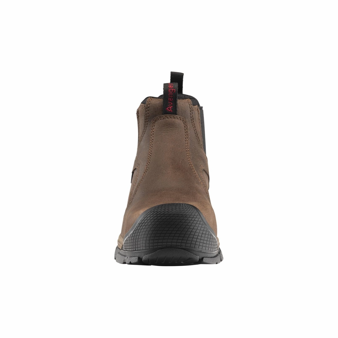 Men's Romeo (Alloy Toe) Boot - Brown (Wide Width)