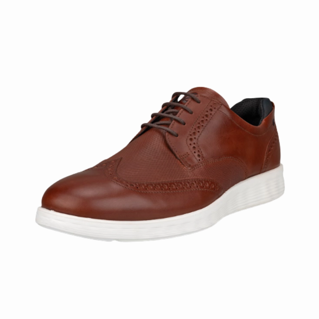 Men's S Lite Hybrid Brogue - Cognac