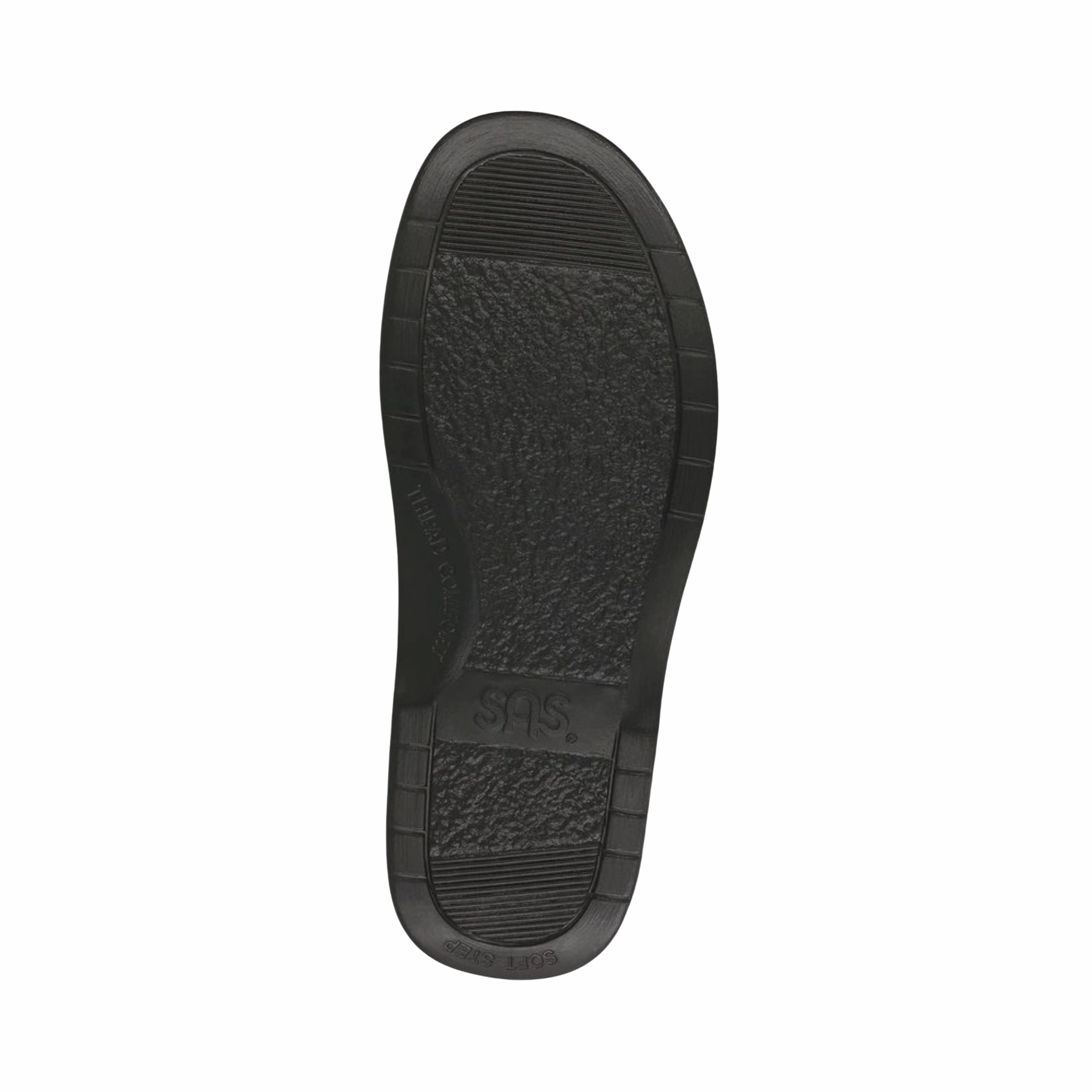 Men's Side Gore Slip-On Loafer - Black Smooth (Regular Width)