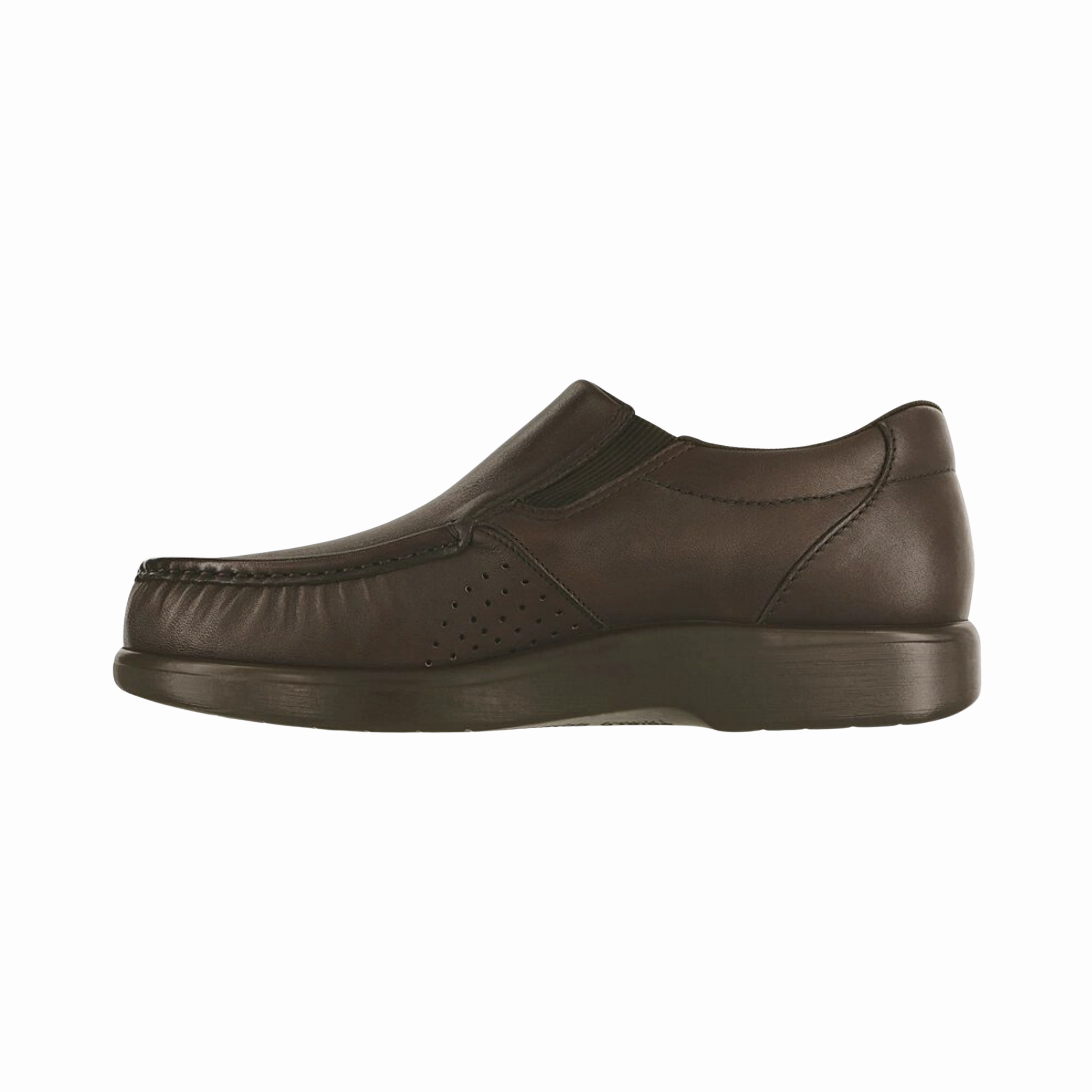 Men's Side Gore Slip-On Loafer - Brown (Regular Width)