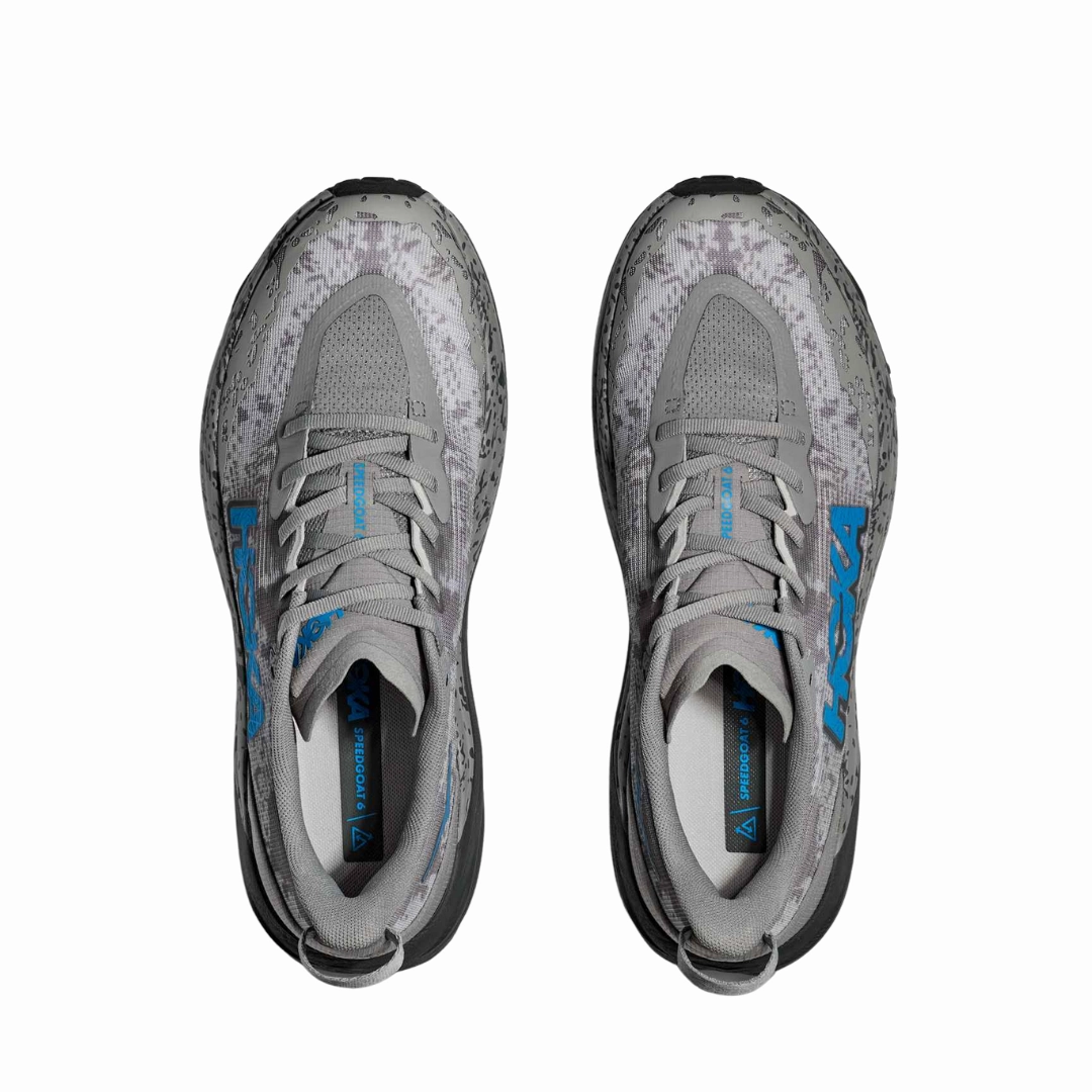 Men's Speedgoat 6 - Galactic Grey/Hoka Blue (D Width)