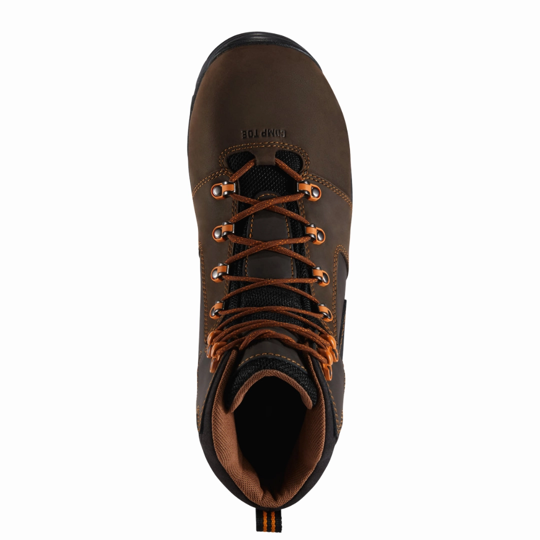 Men's Vicious 4.5-inch (Composite Toe) NMT Boot - Brown/Orange (2E Width)